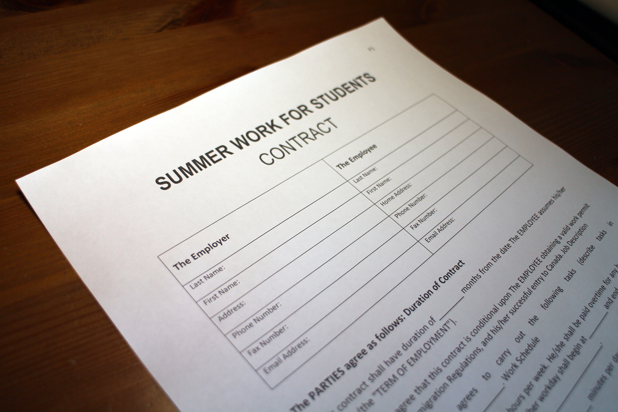 需要用劳务合同