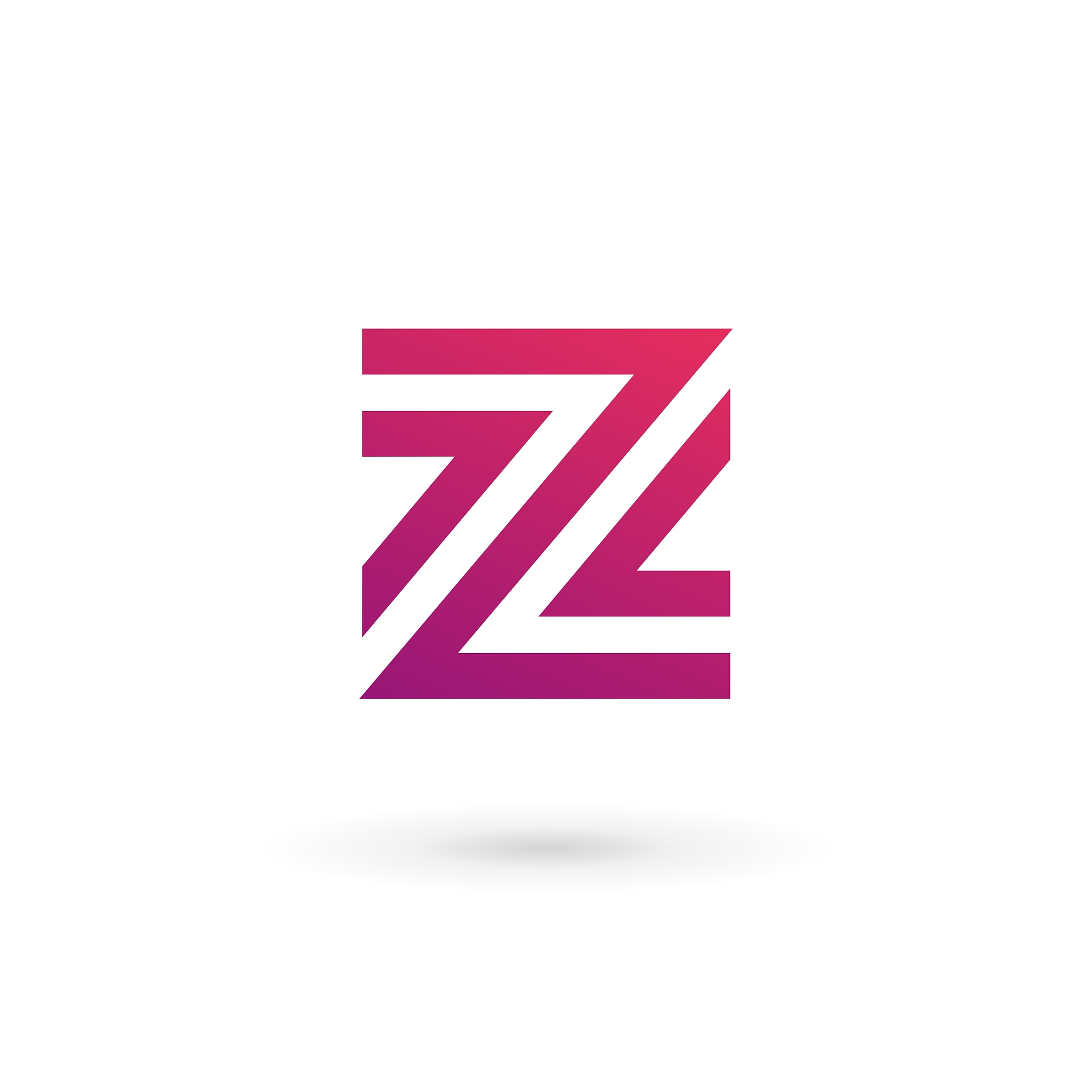 letter z logo icon design template elements
