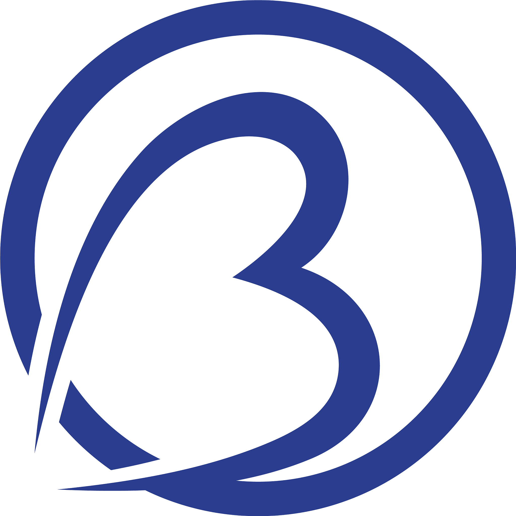 b letter icon design