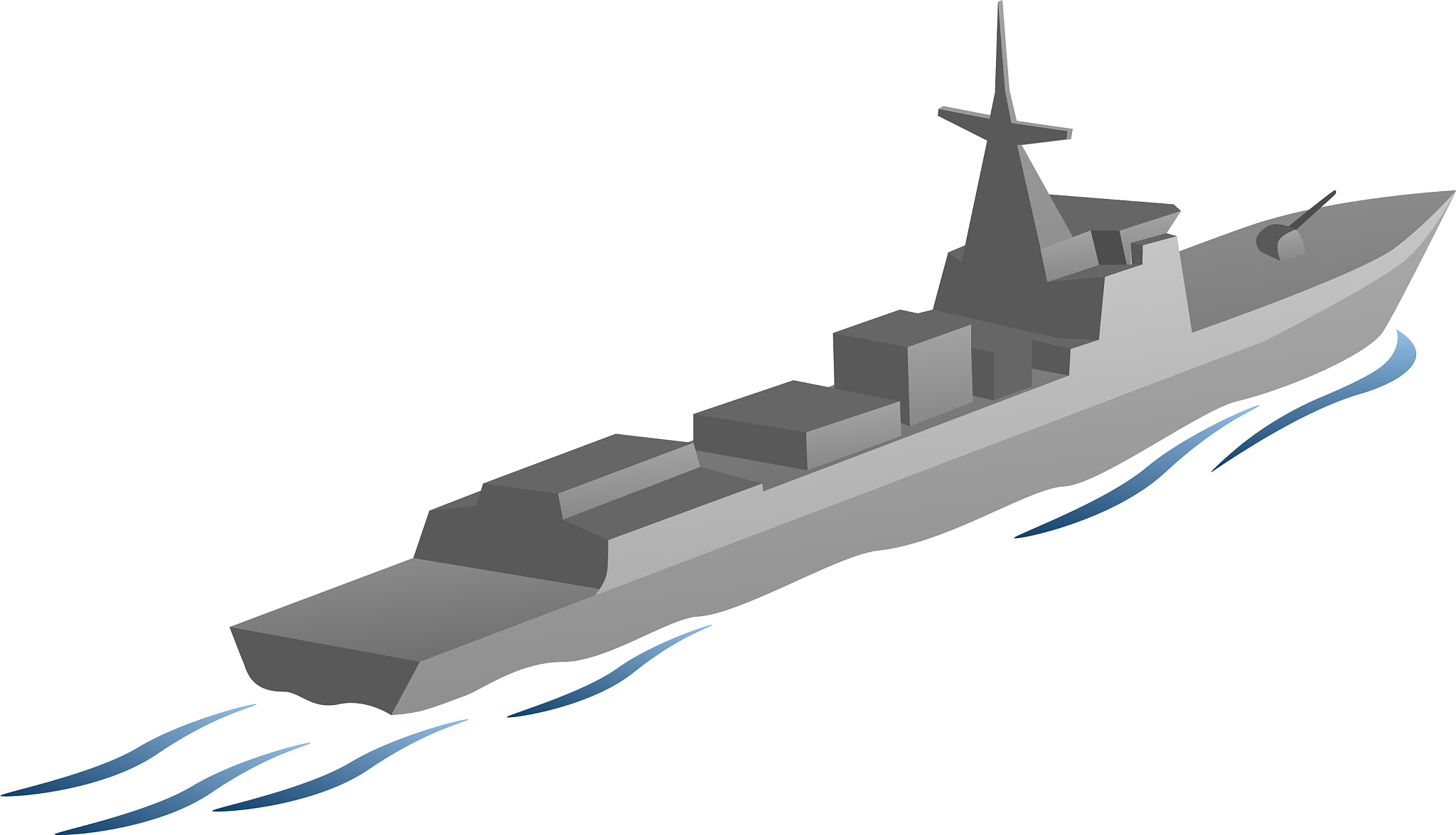 naval warship graphic
