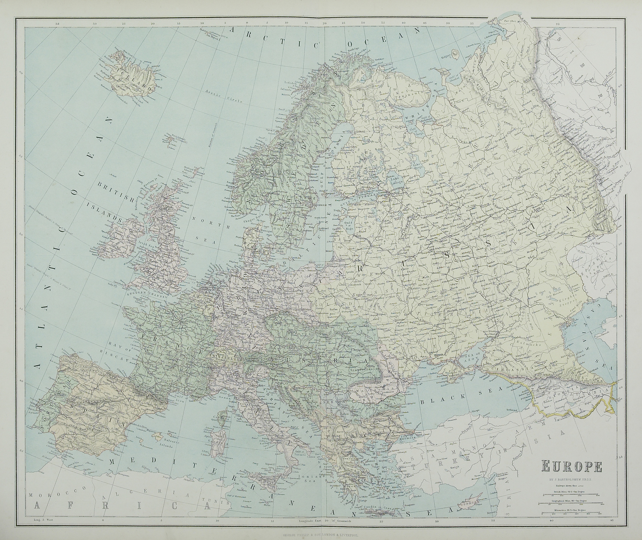 map of europe