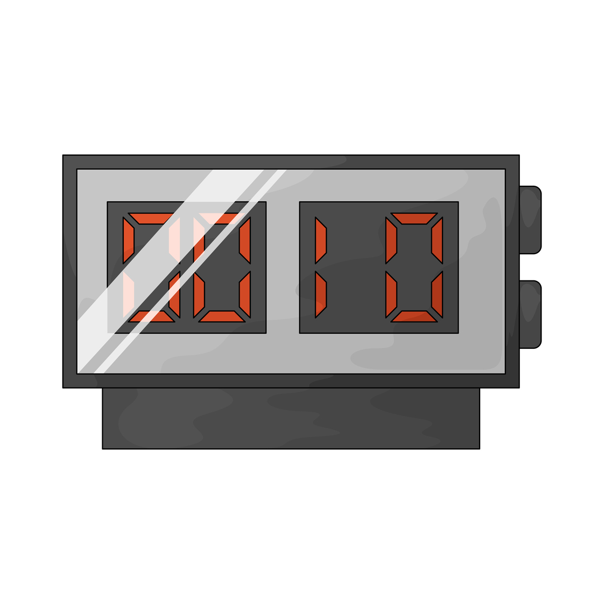 LED数码管显示器可以显示什么？多选