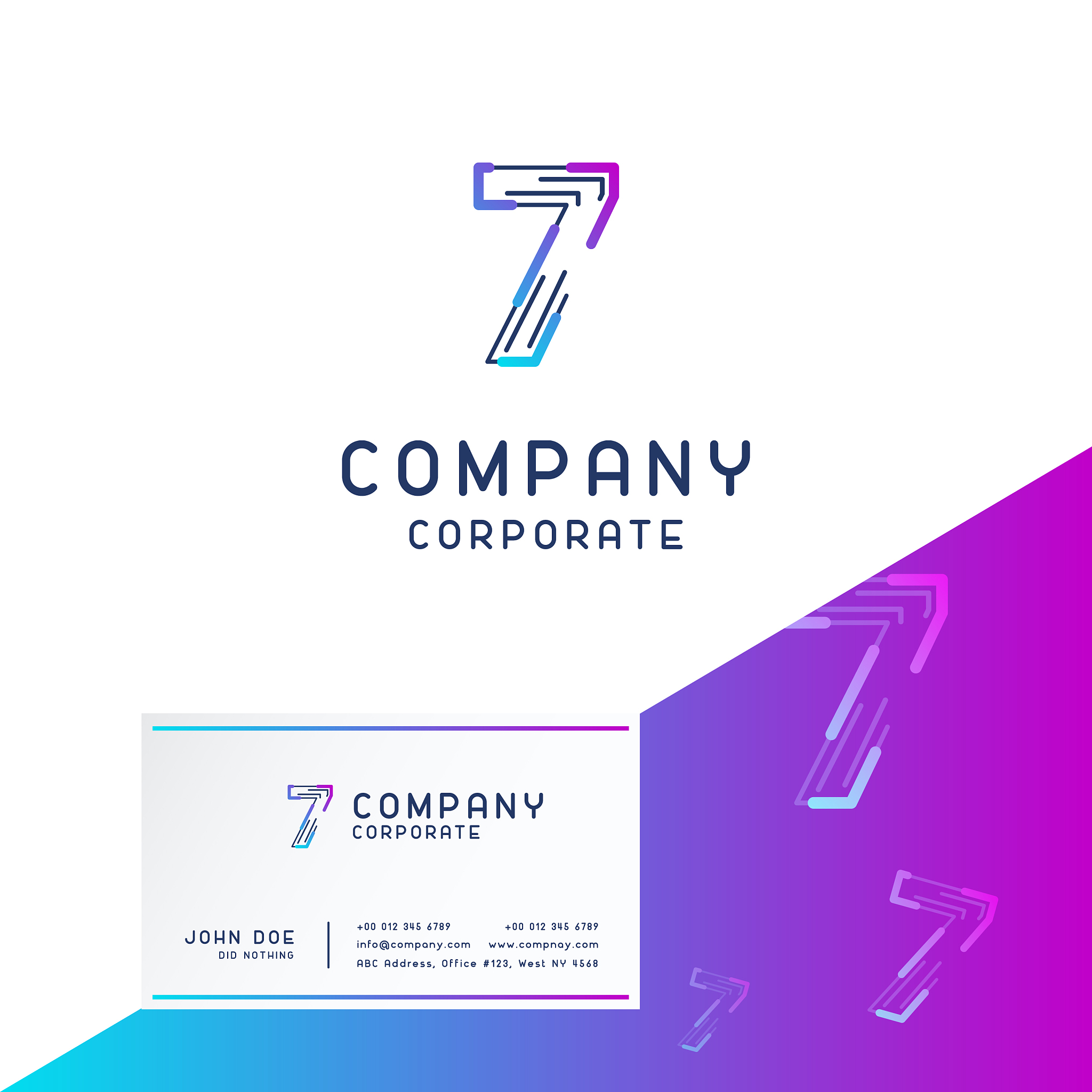 7 company logo design