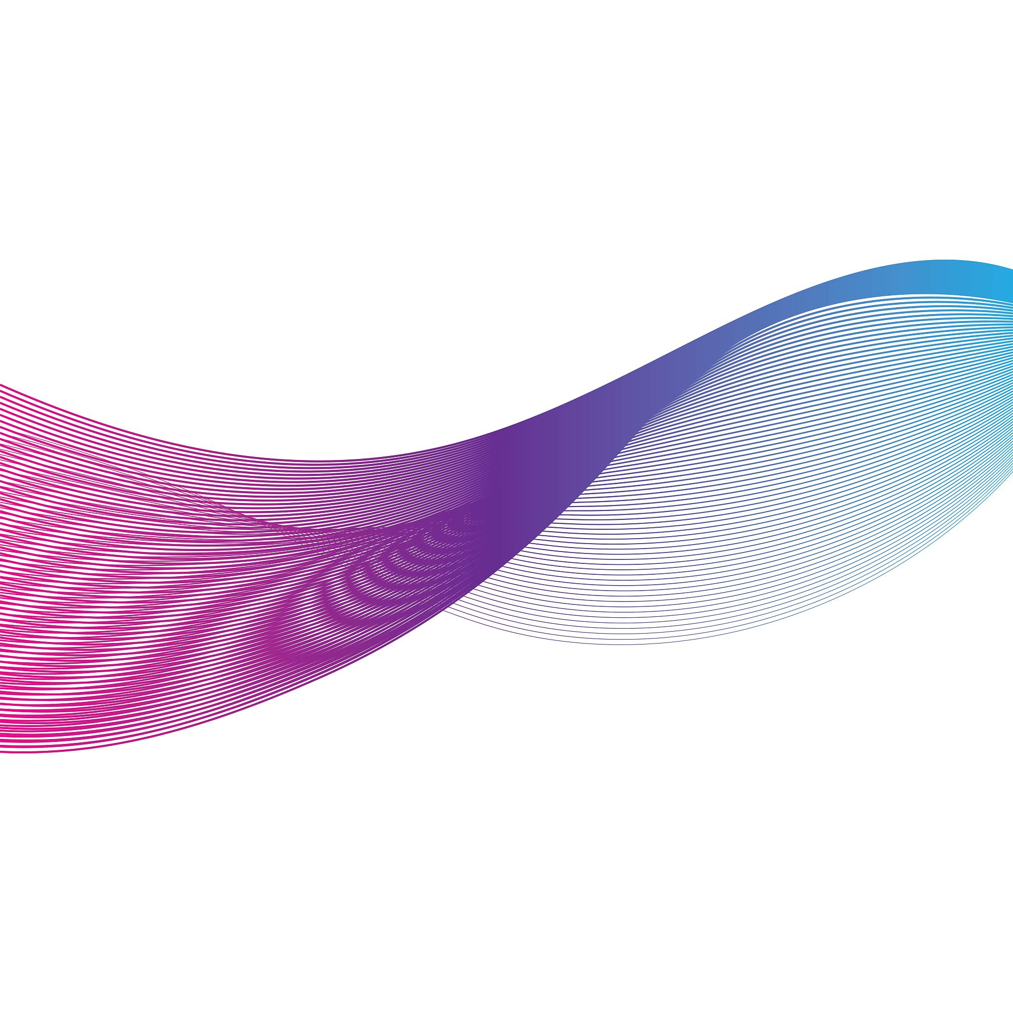 abstract smooth color wave vector