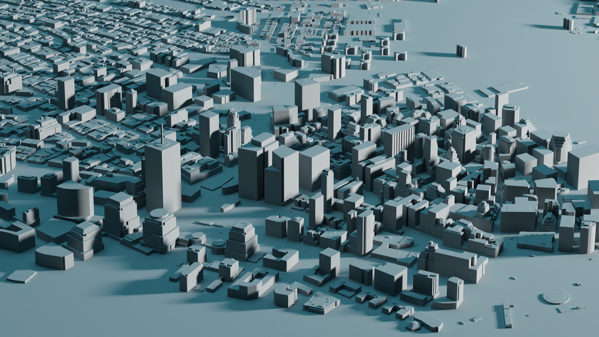 设置3D城市