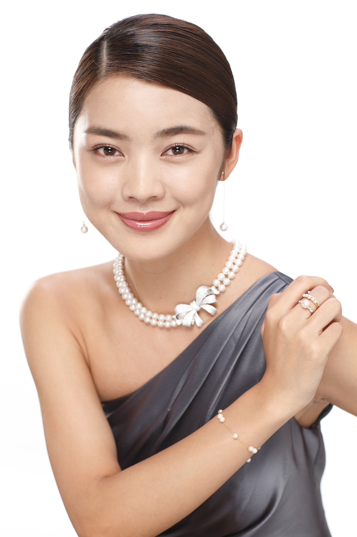优雅女士肖像