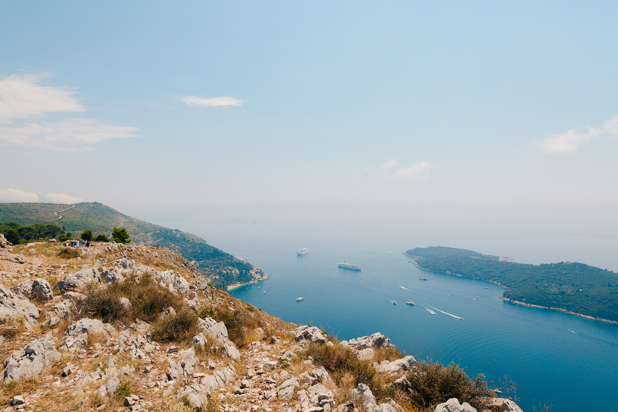 island lokrum. near dubrovnik