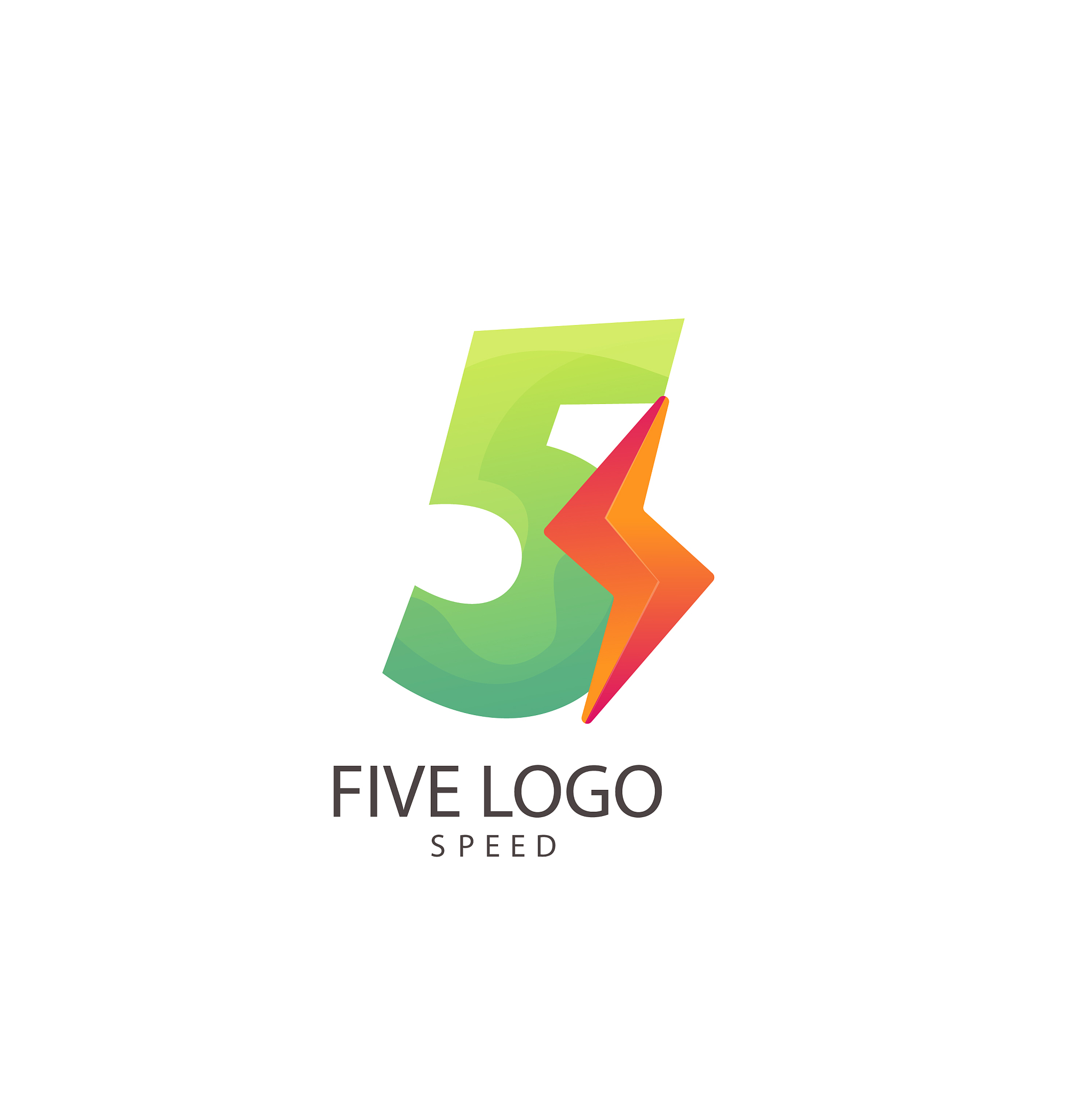 five lightning speed logo