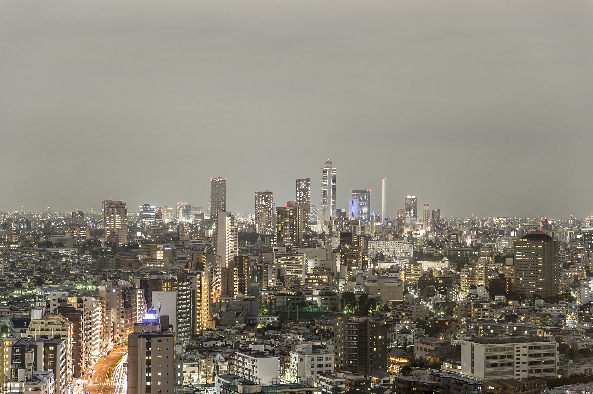 tokyo sunset view