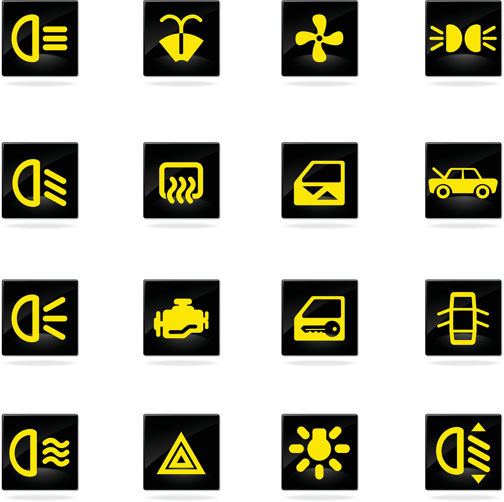 驻车灯：车辆安全指示灯 - 功能、名称和作用