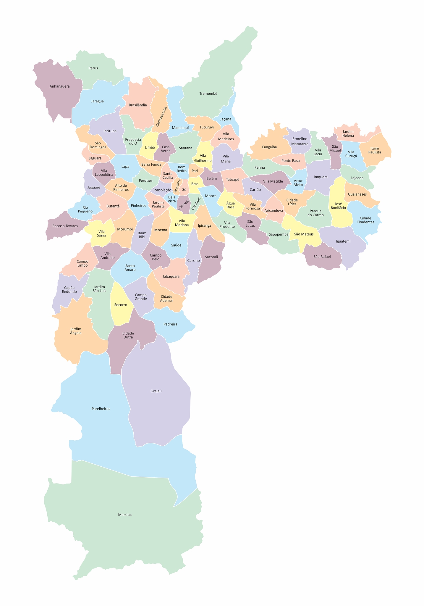 sao paulo city map