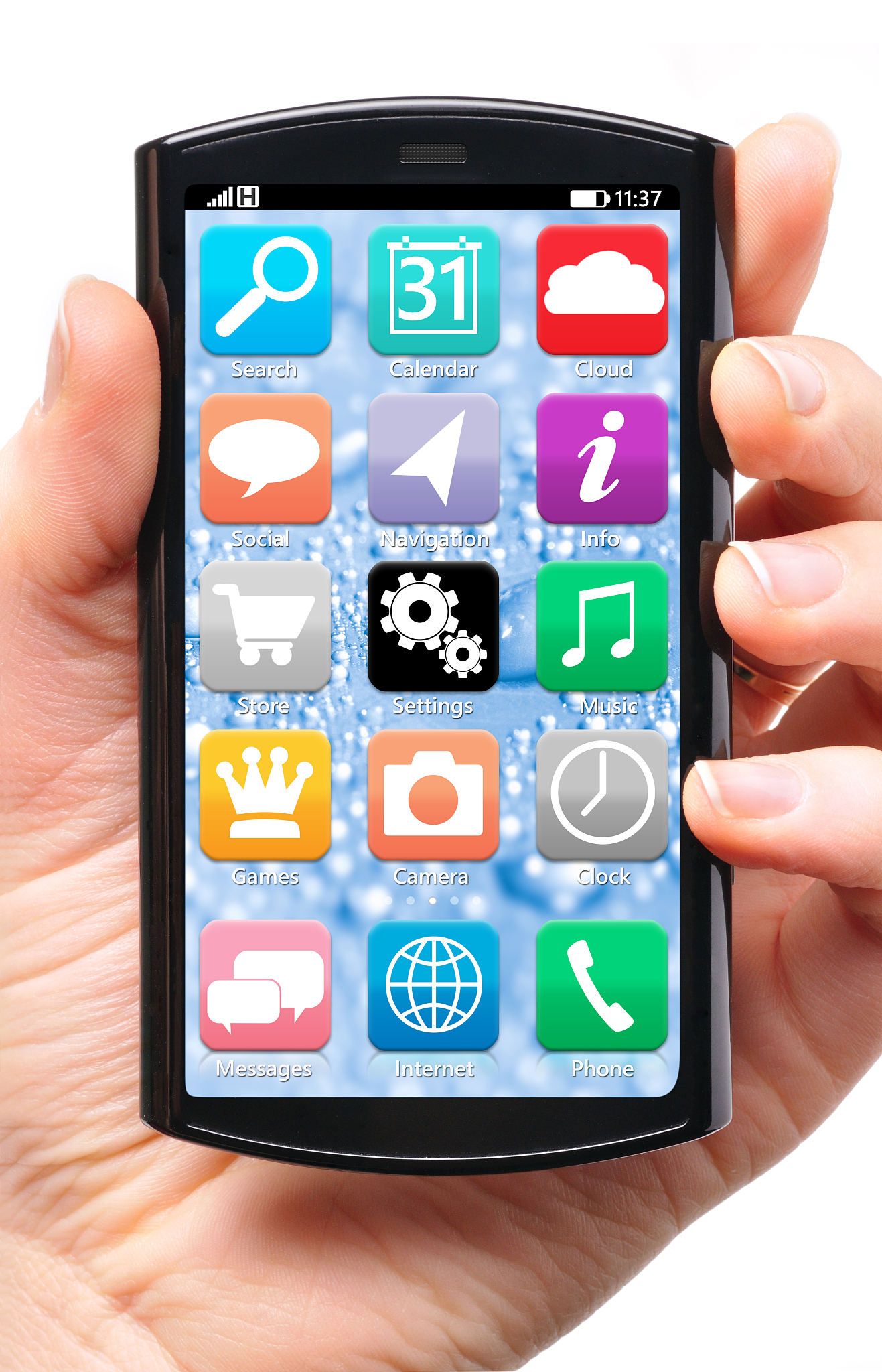touch screen smartphone