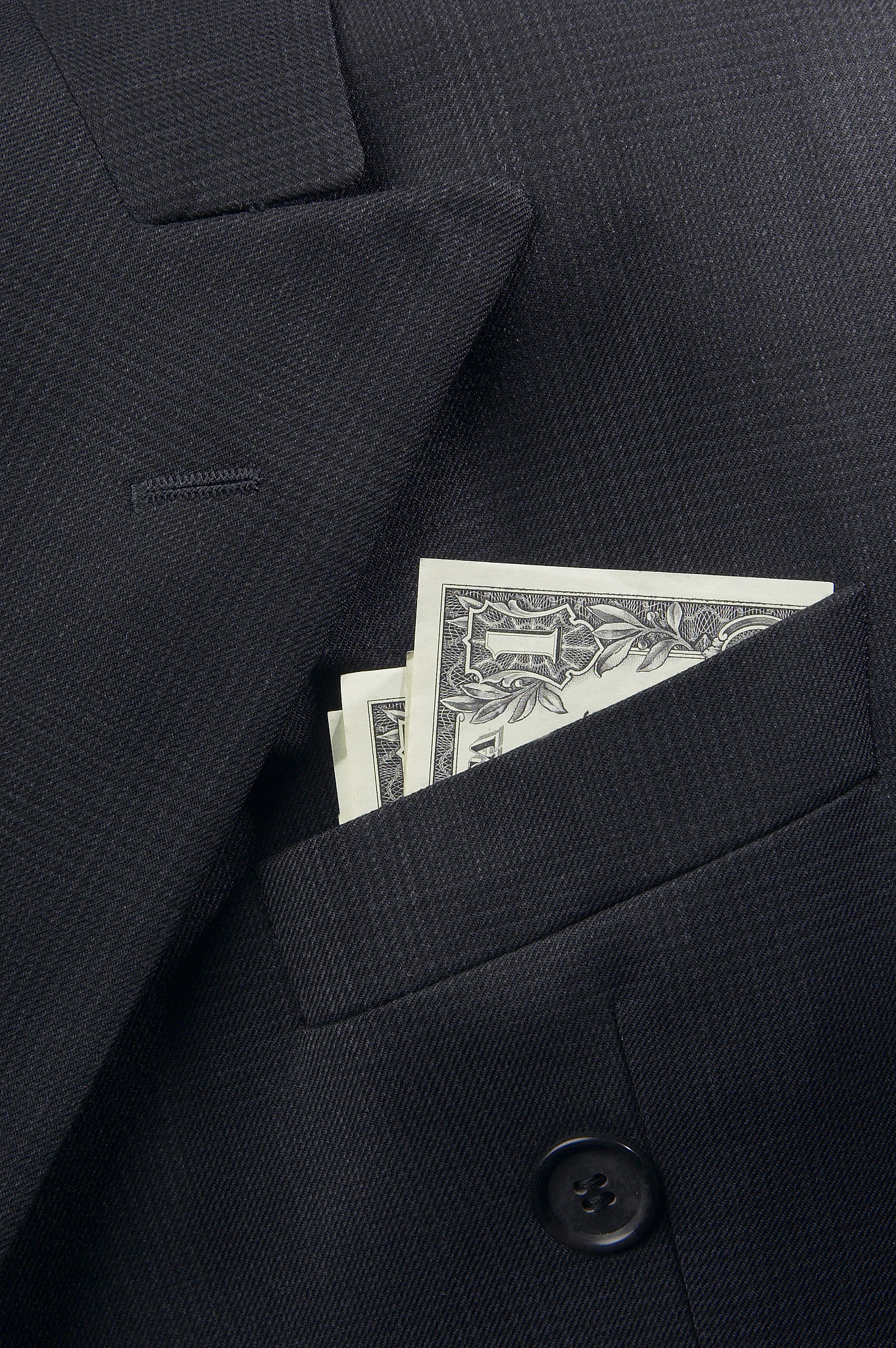 money in pocket