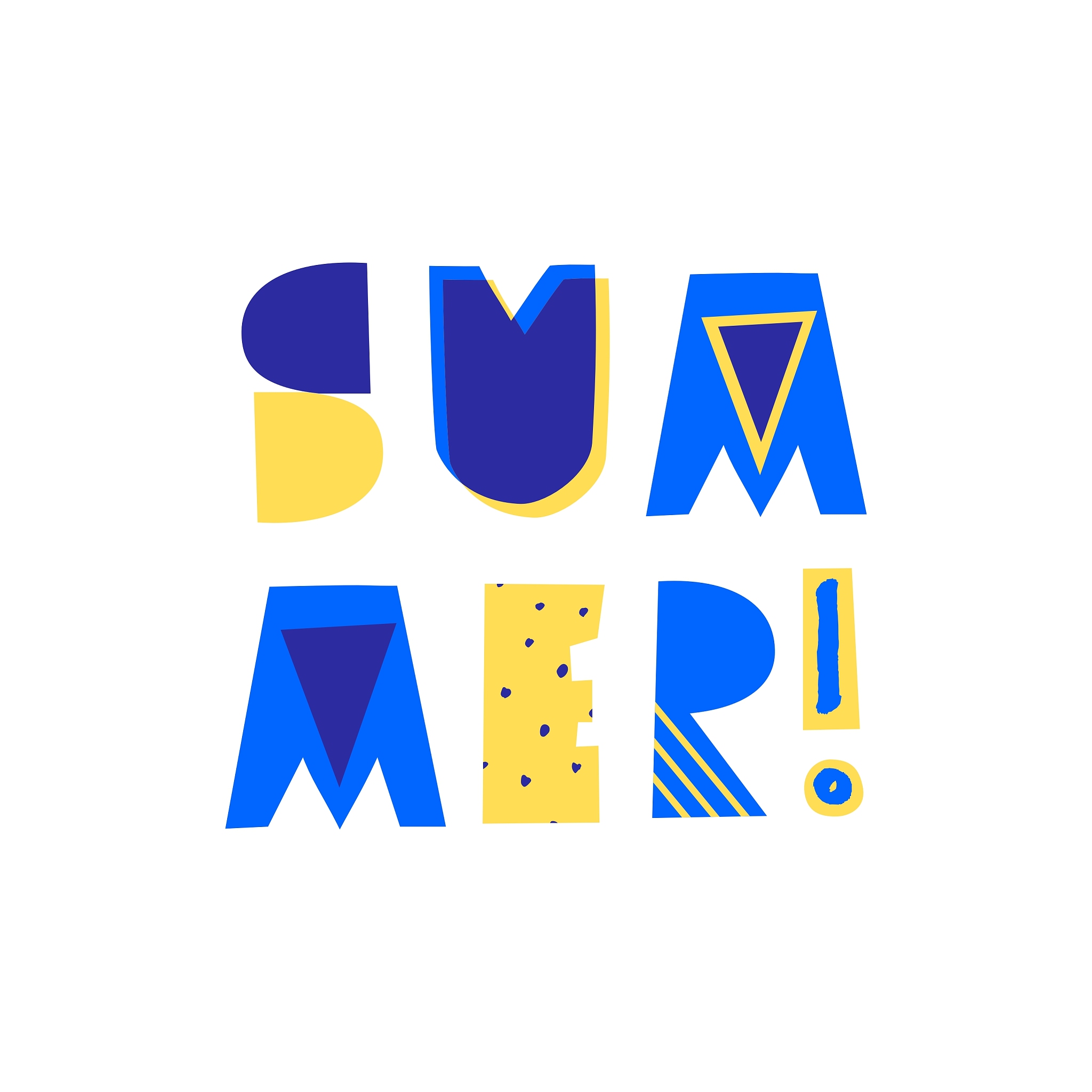 summer poster design