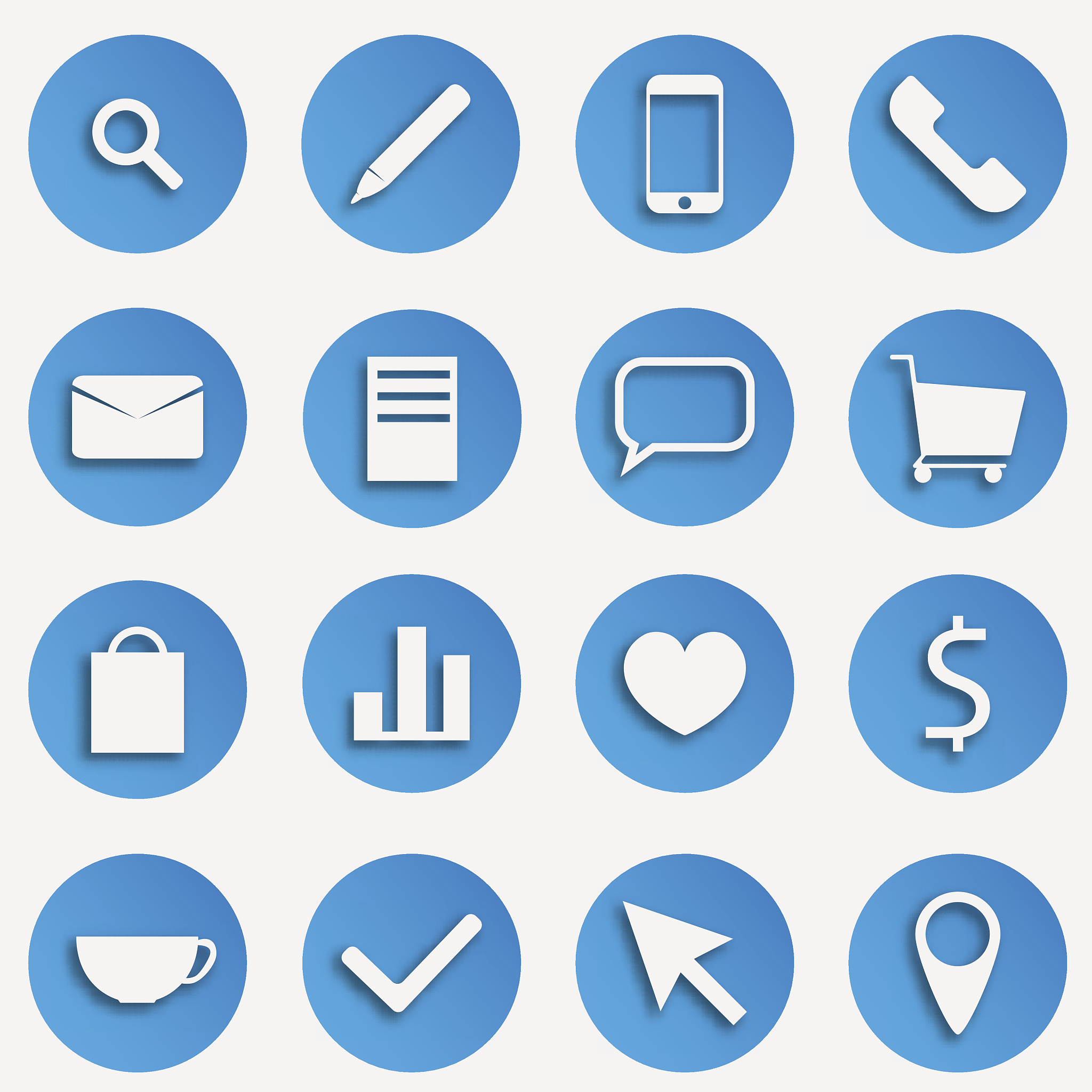 seo icons set