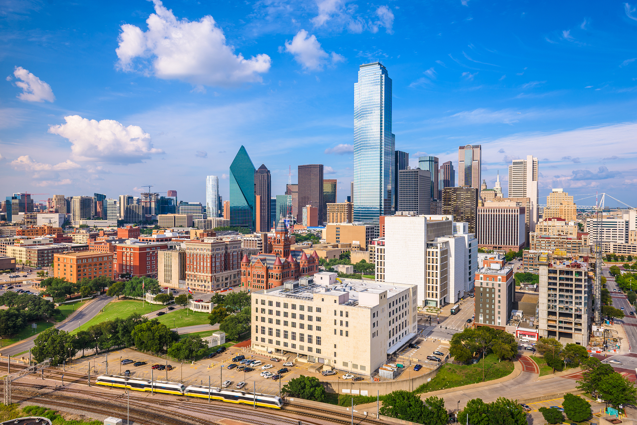 dallas, texas, usa skyline