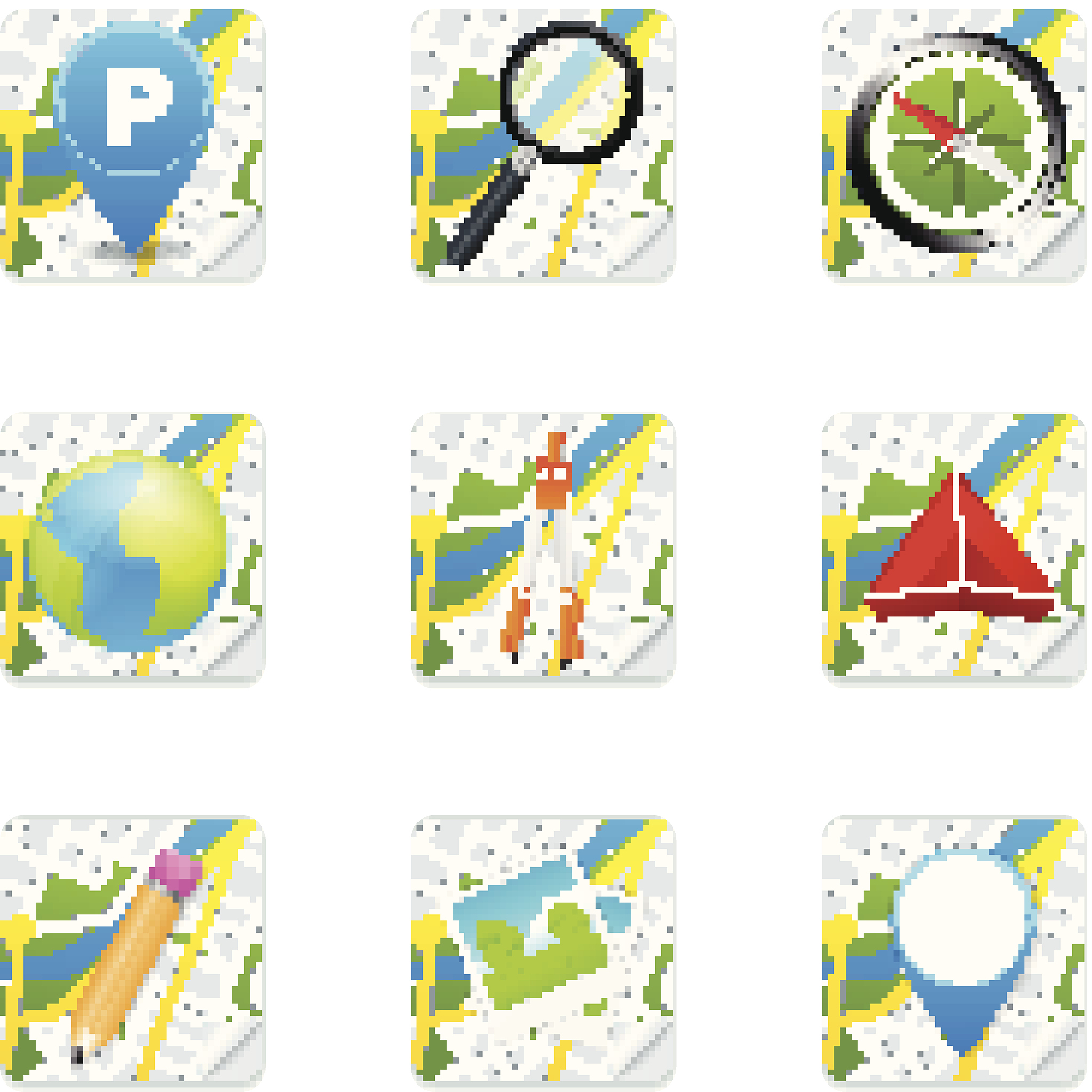 map icons