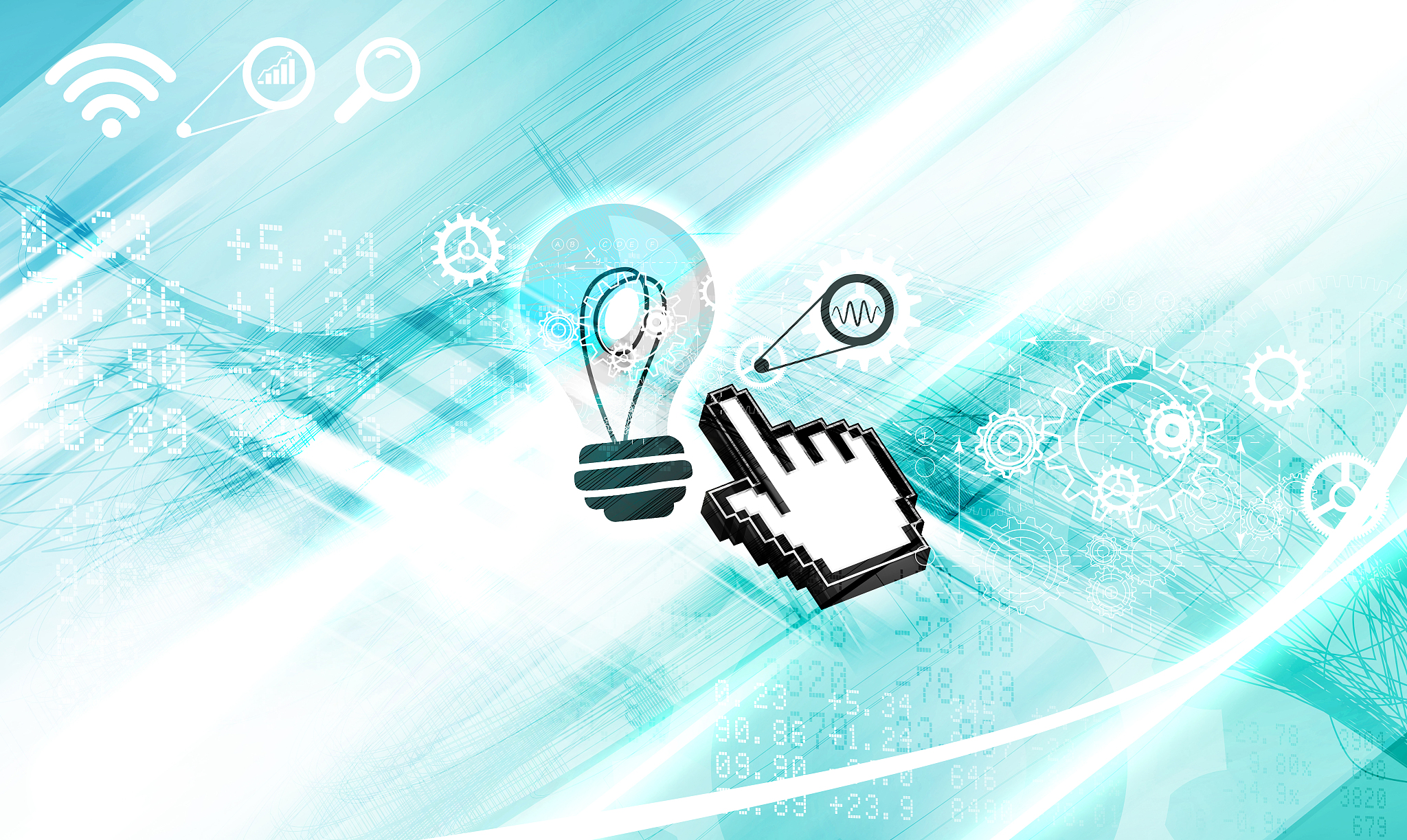 technology abstract background