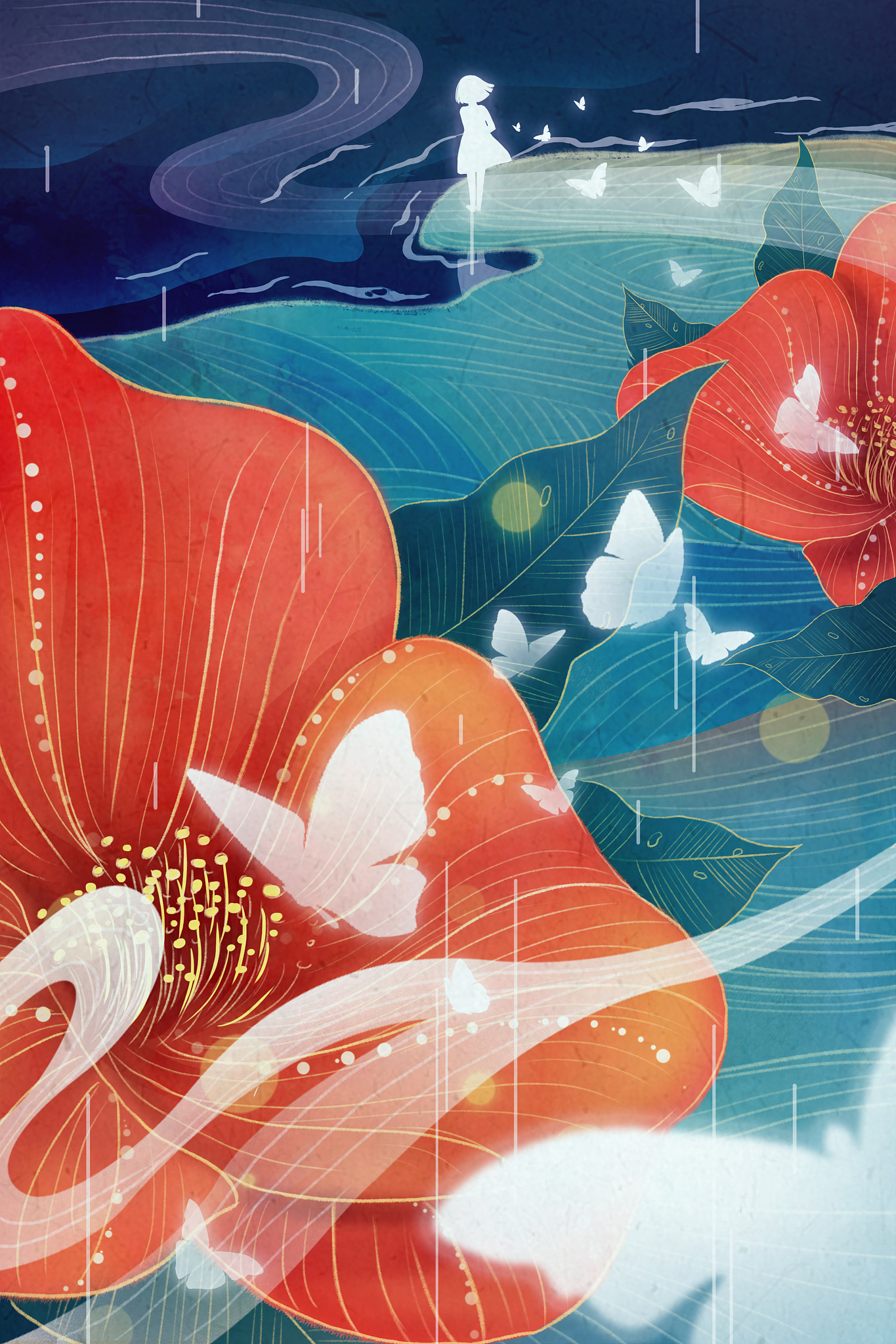 中国风插画颜色运用指南：色彩赋予意象与美感