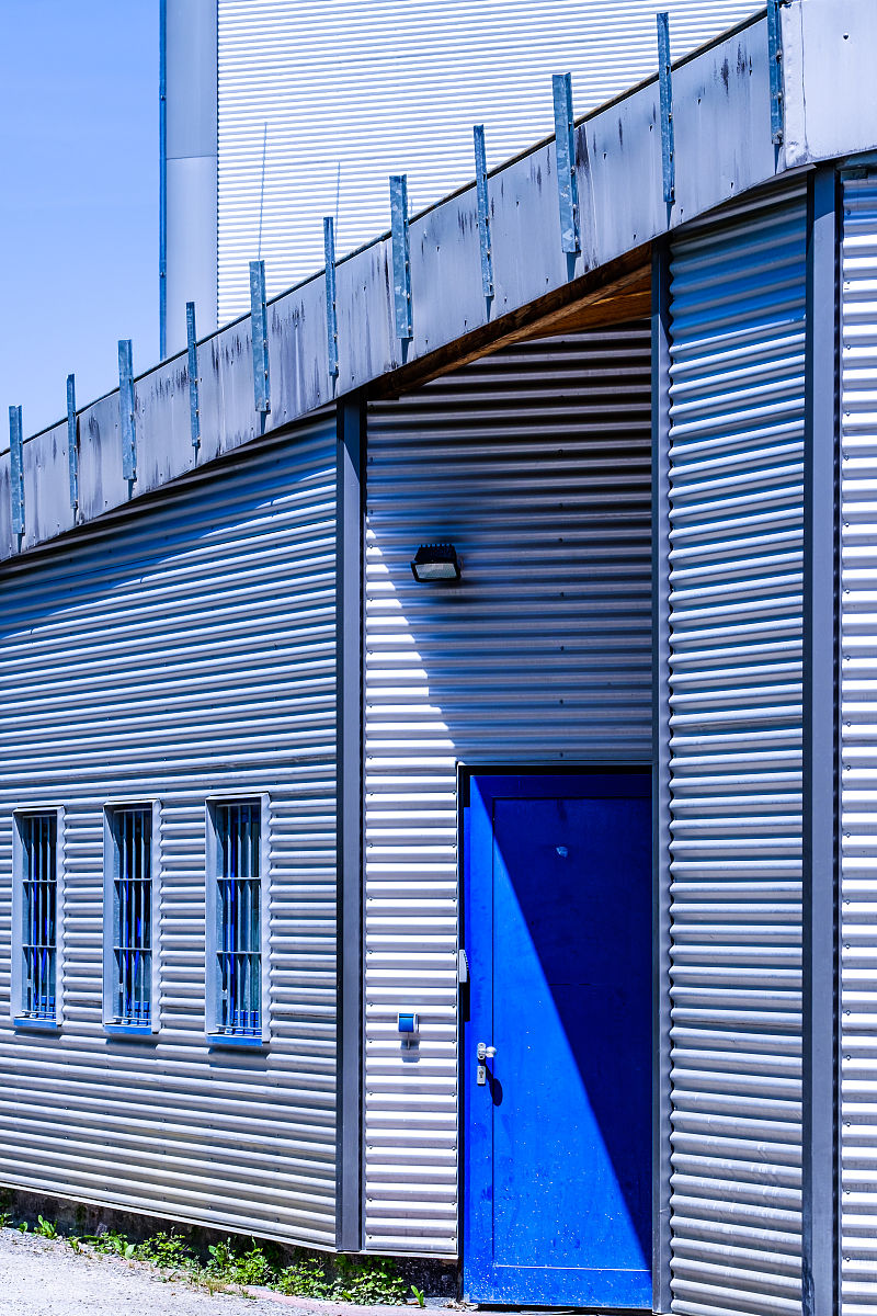 工业仓库提升门的电动改手动的施工方案