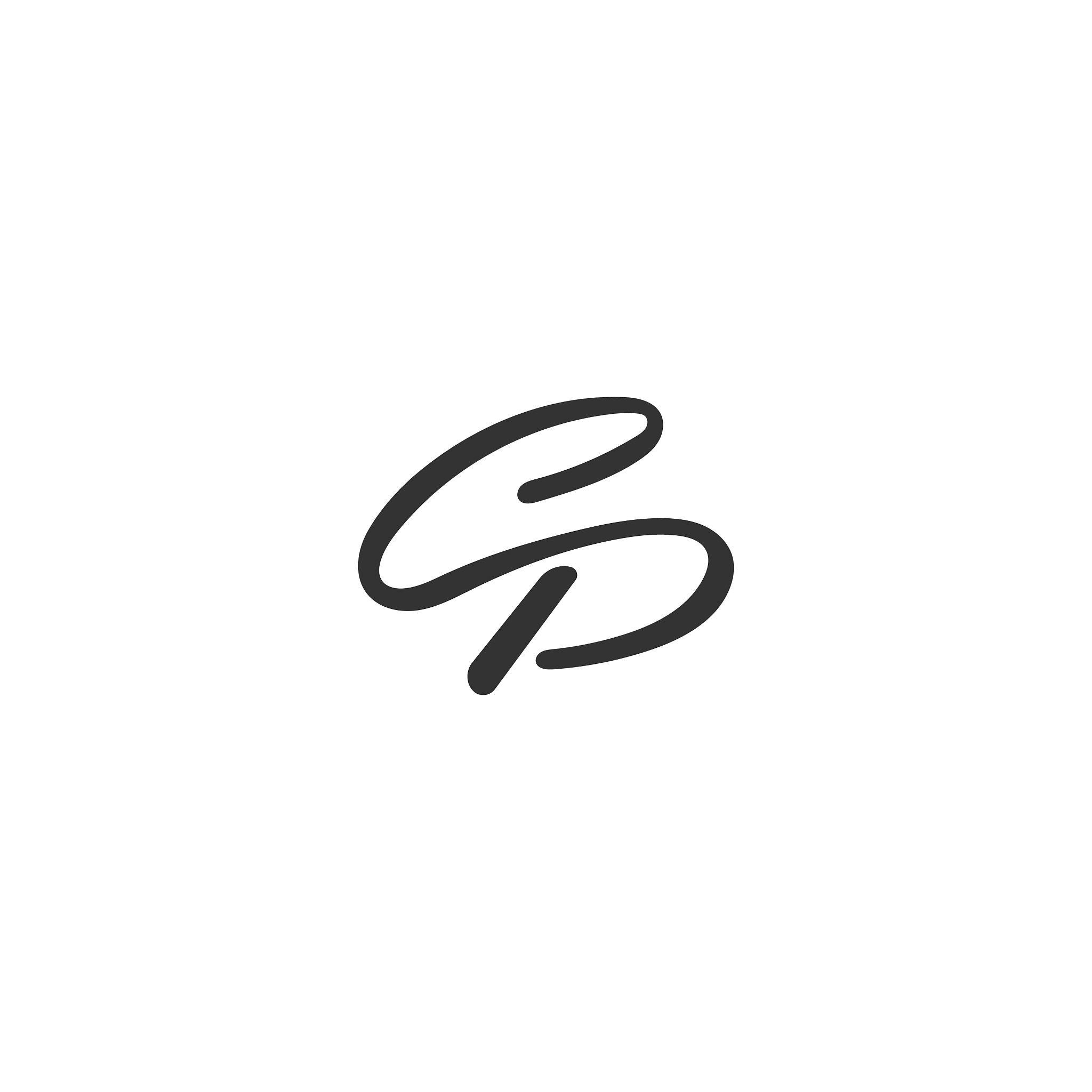 cp or pc letter template logos design