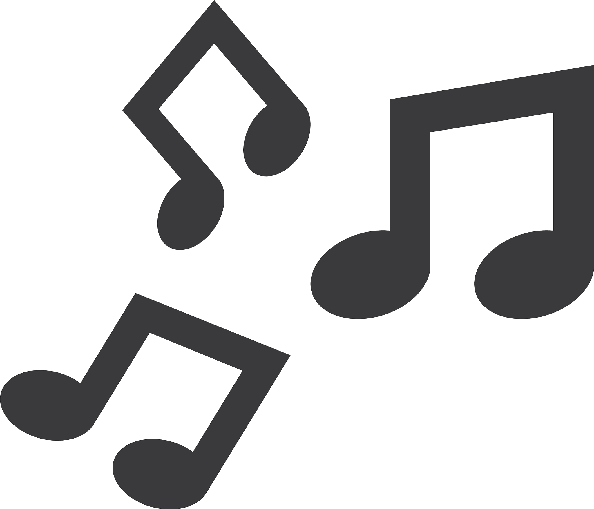 music note logo