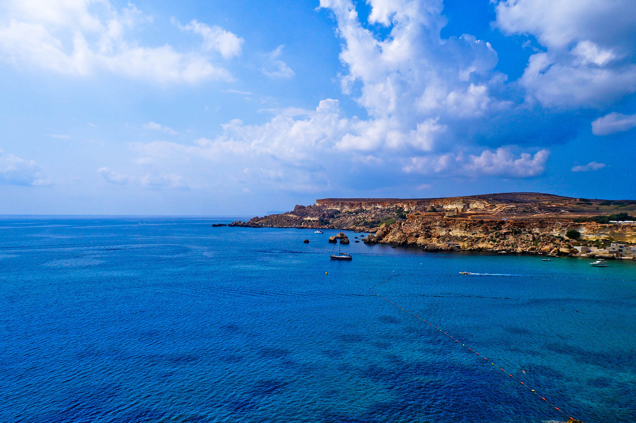 into the blue