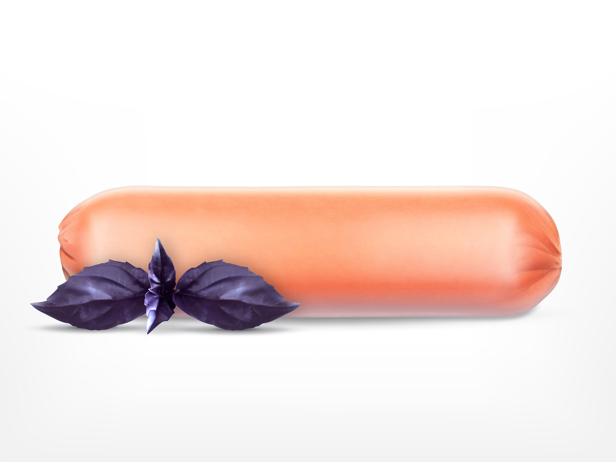 sausage with red basil