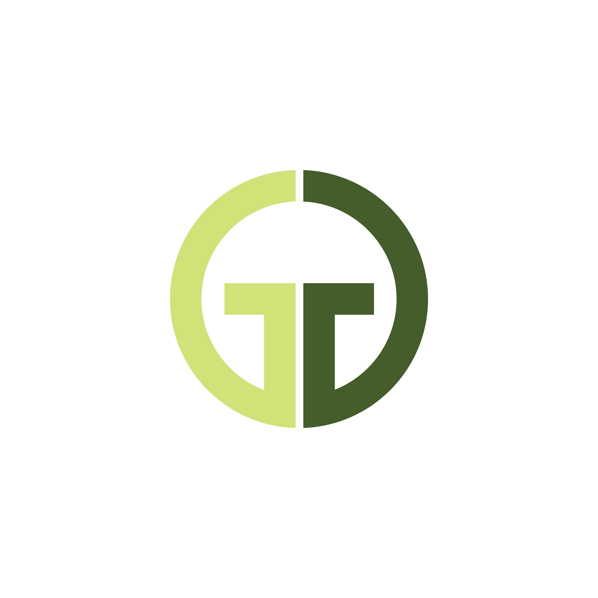 initial letter gg or g logo design template