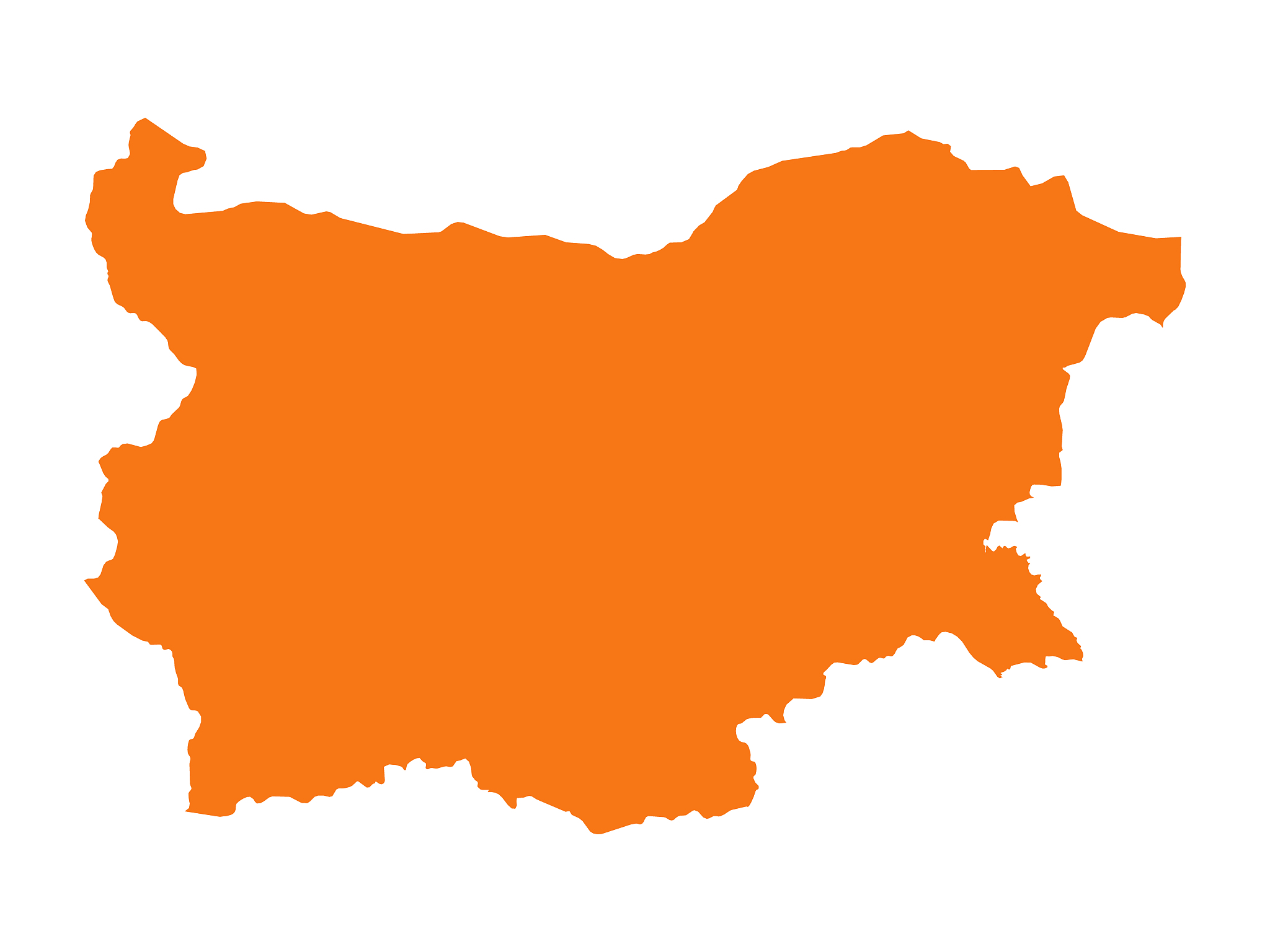 bulgaria map