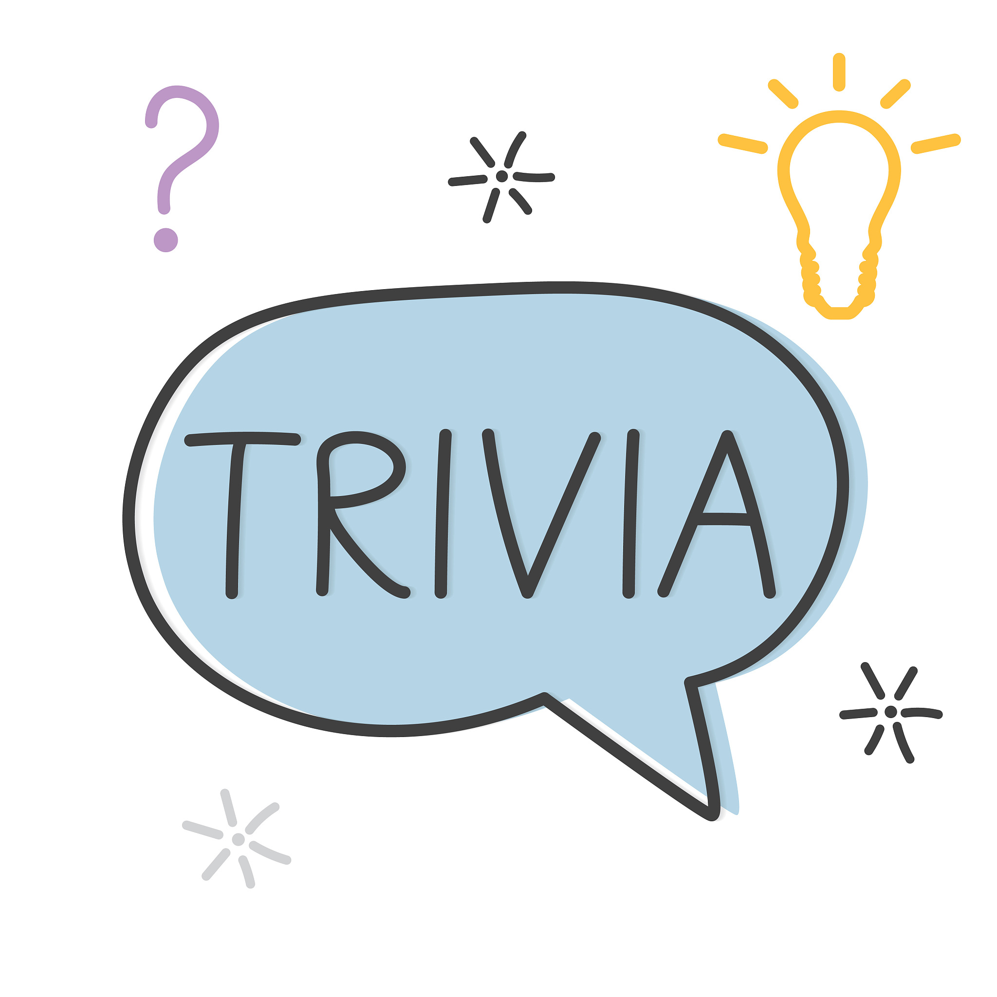 trivia word concept