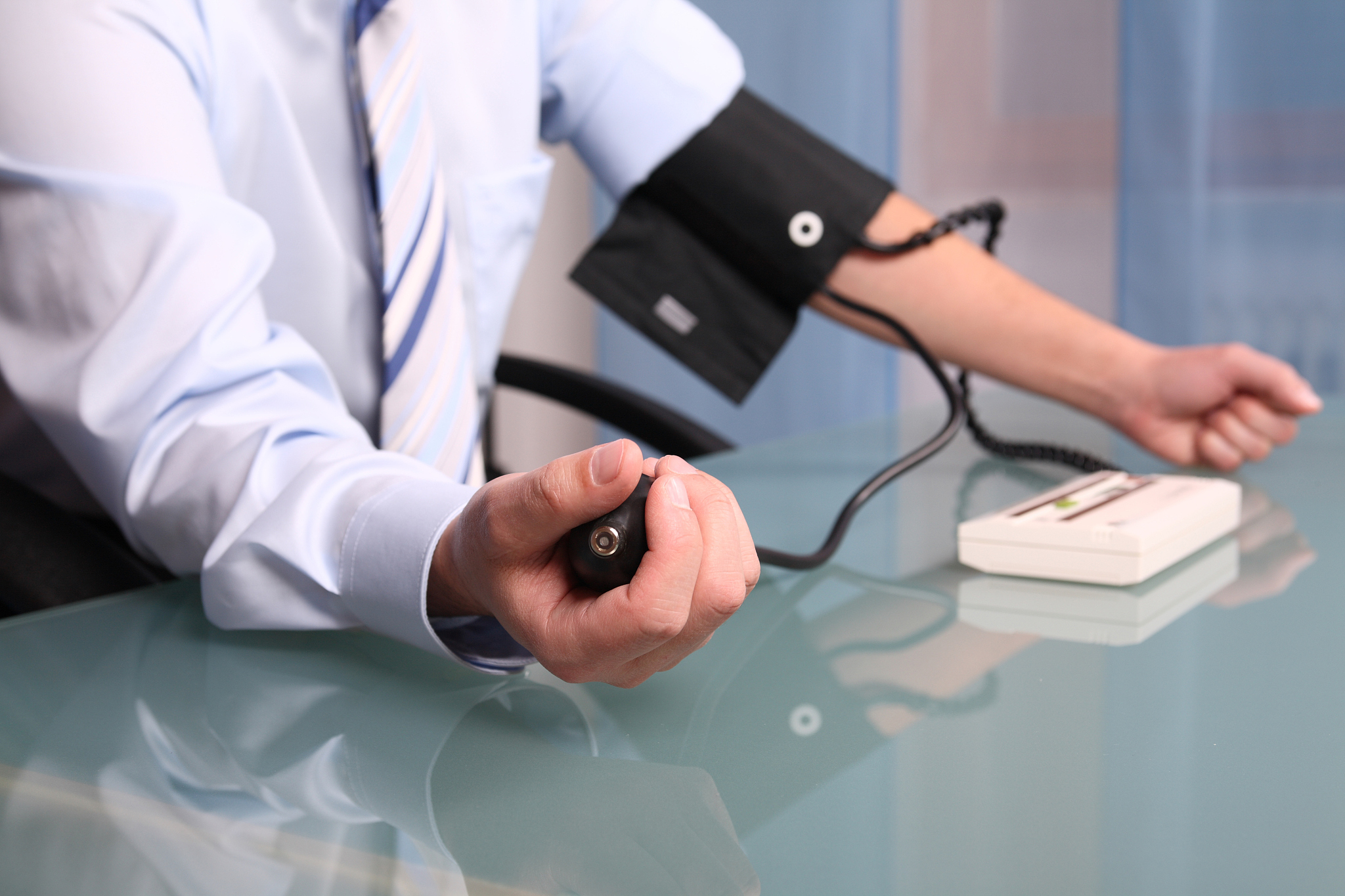hypertension in business close-up