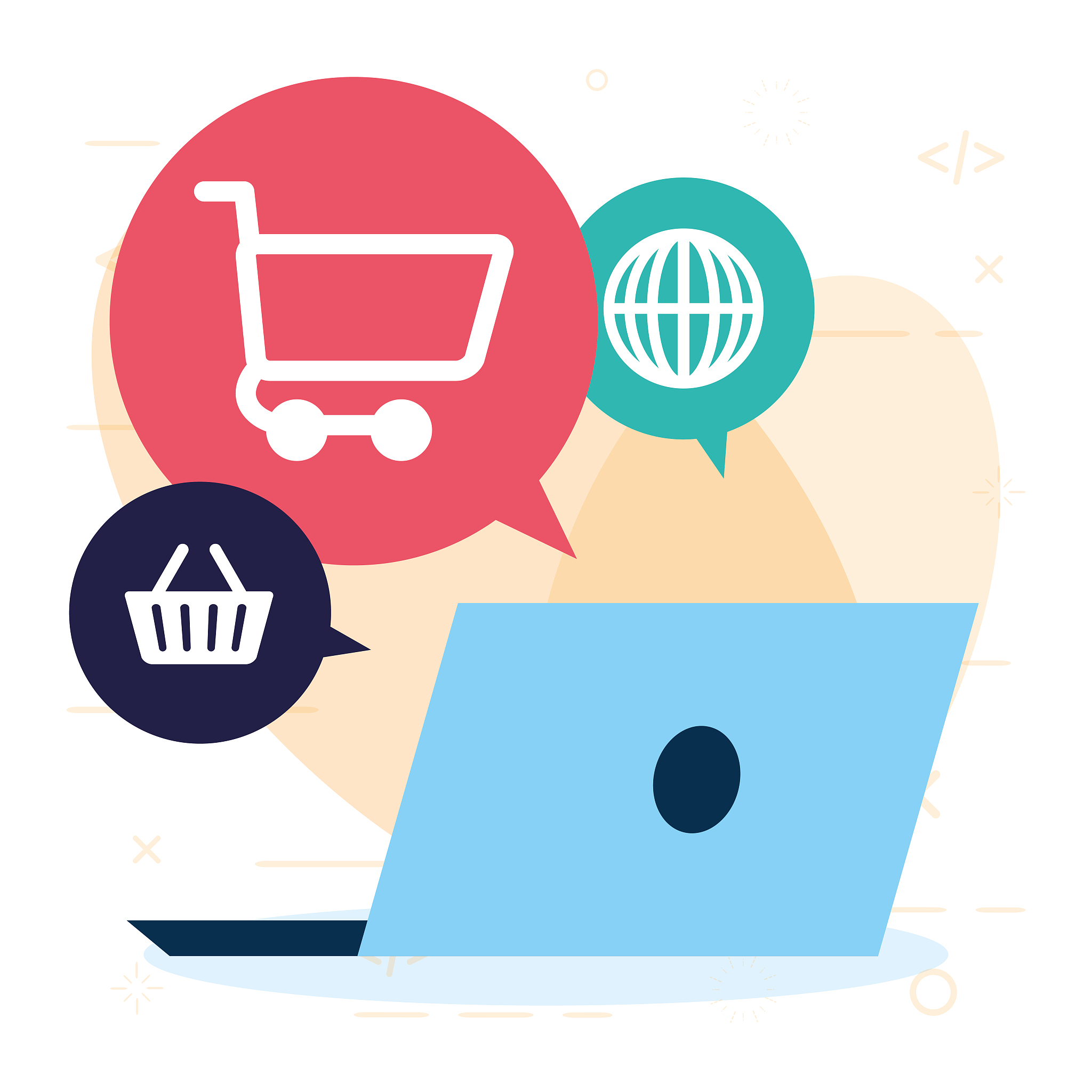 online shopping design