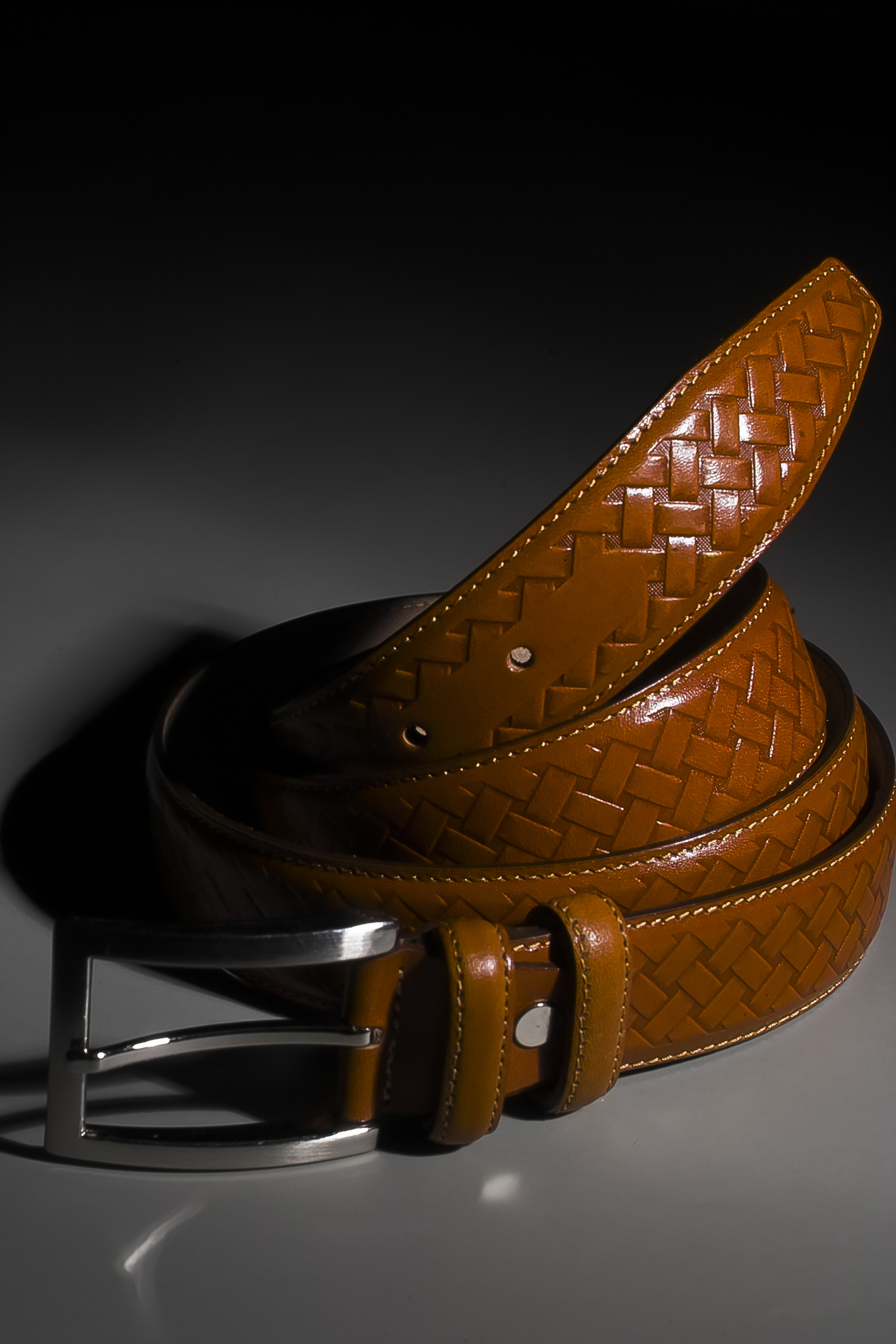Handmade Reversible Leather Belt | Vintage Full-Grain Leather