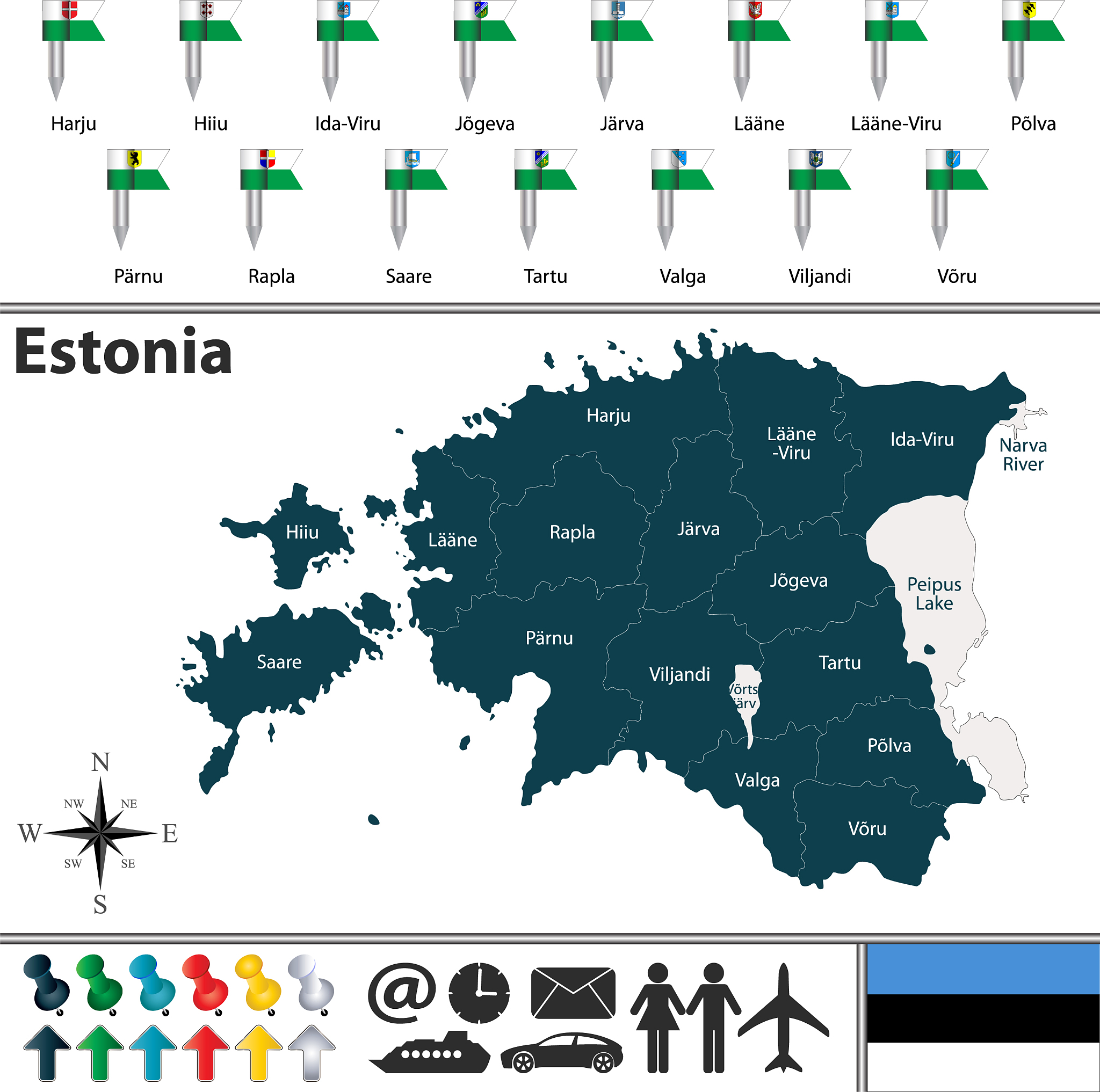 map of estonia