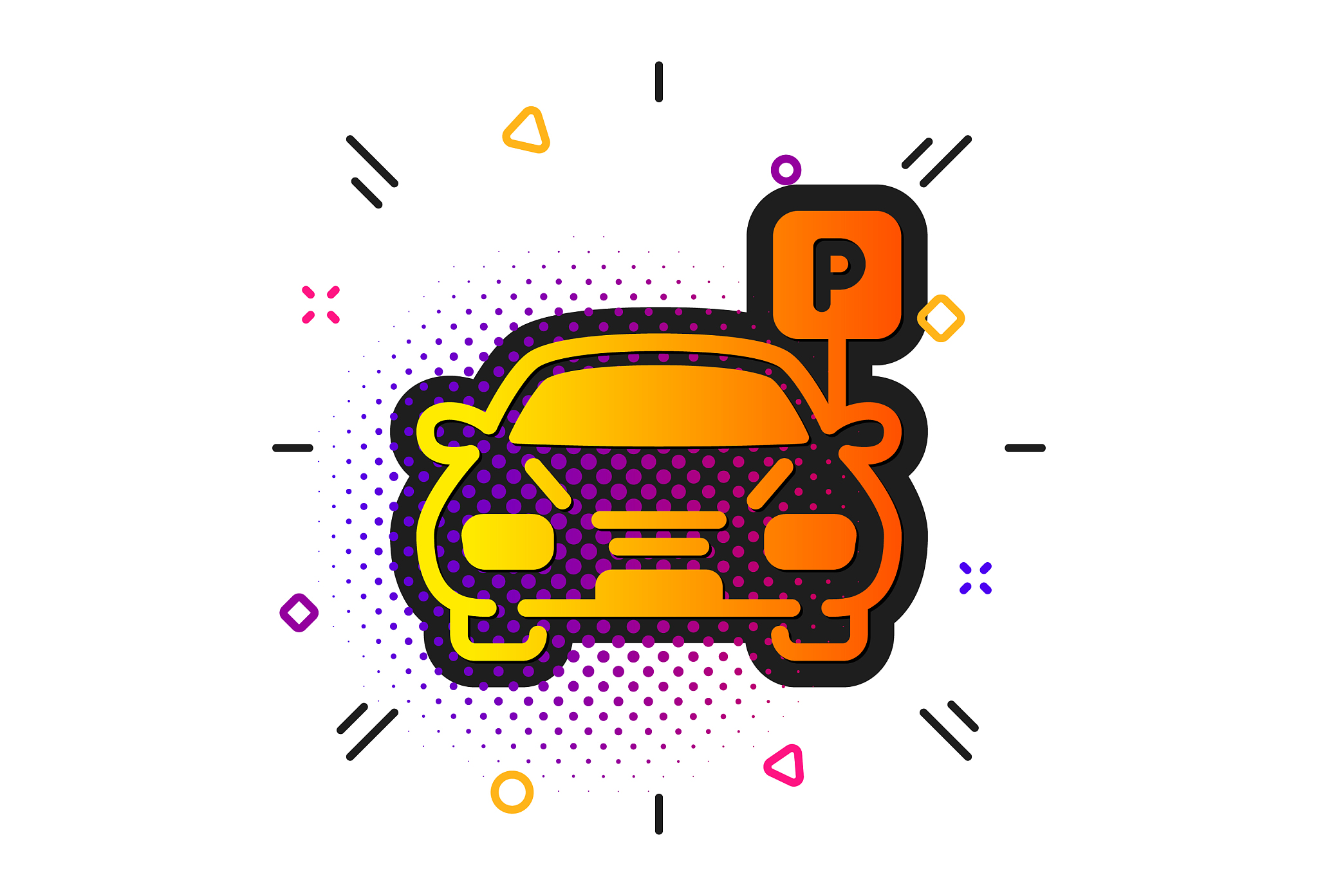 car parking icon auto park sign