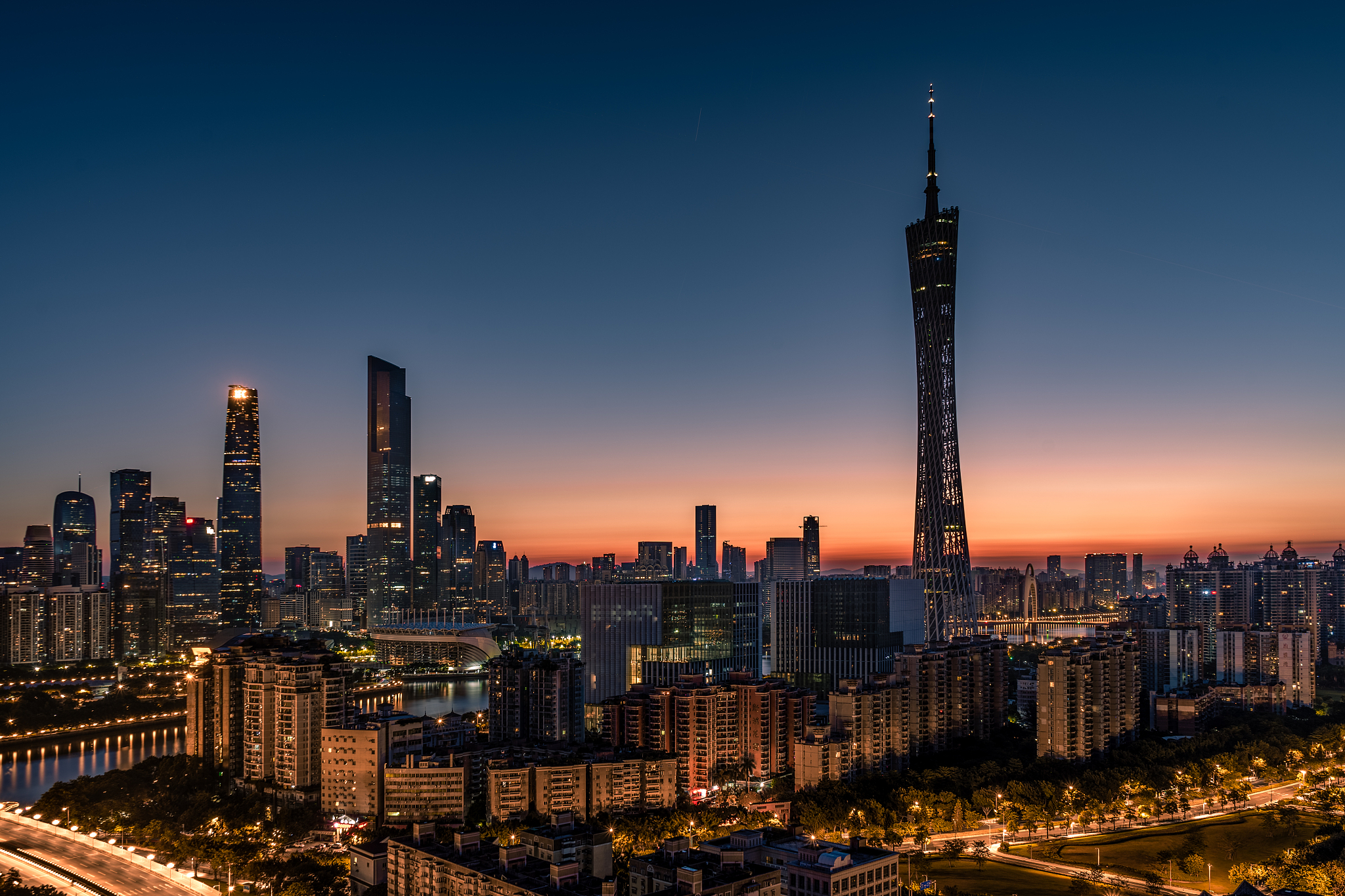 广州日出曙光