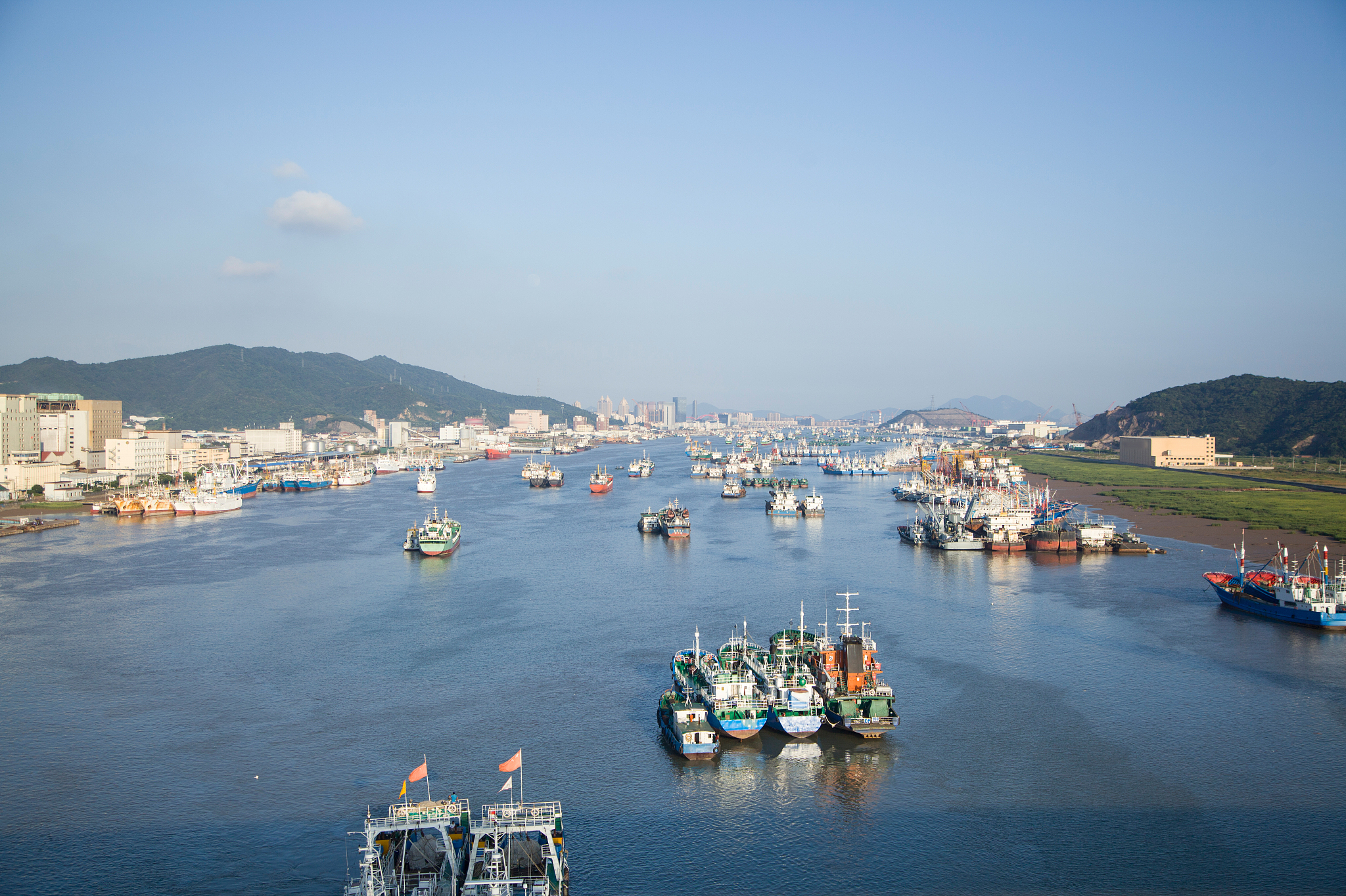 浙江省舟山市渔港