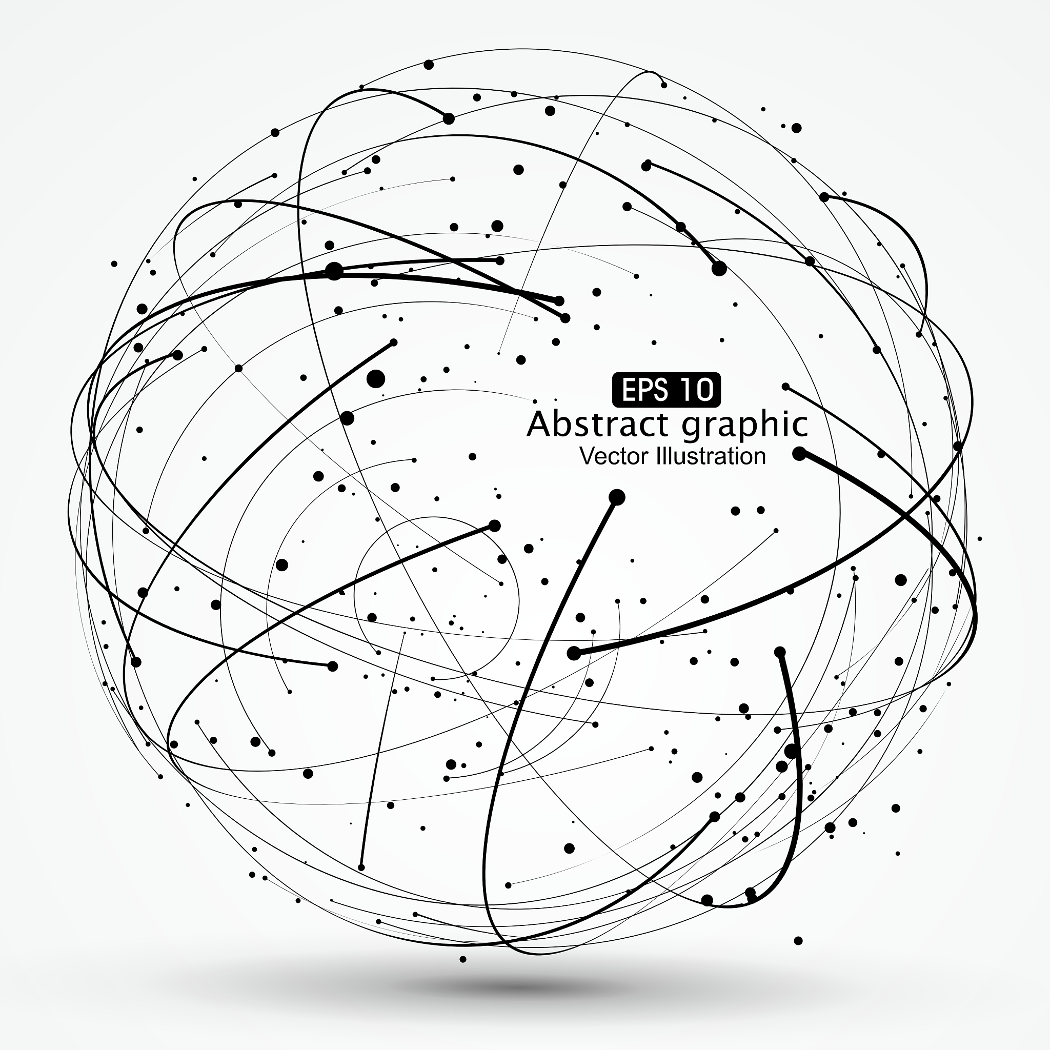 point and curve constructed the sphere wireframe