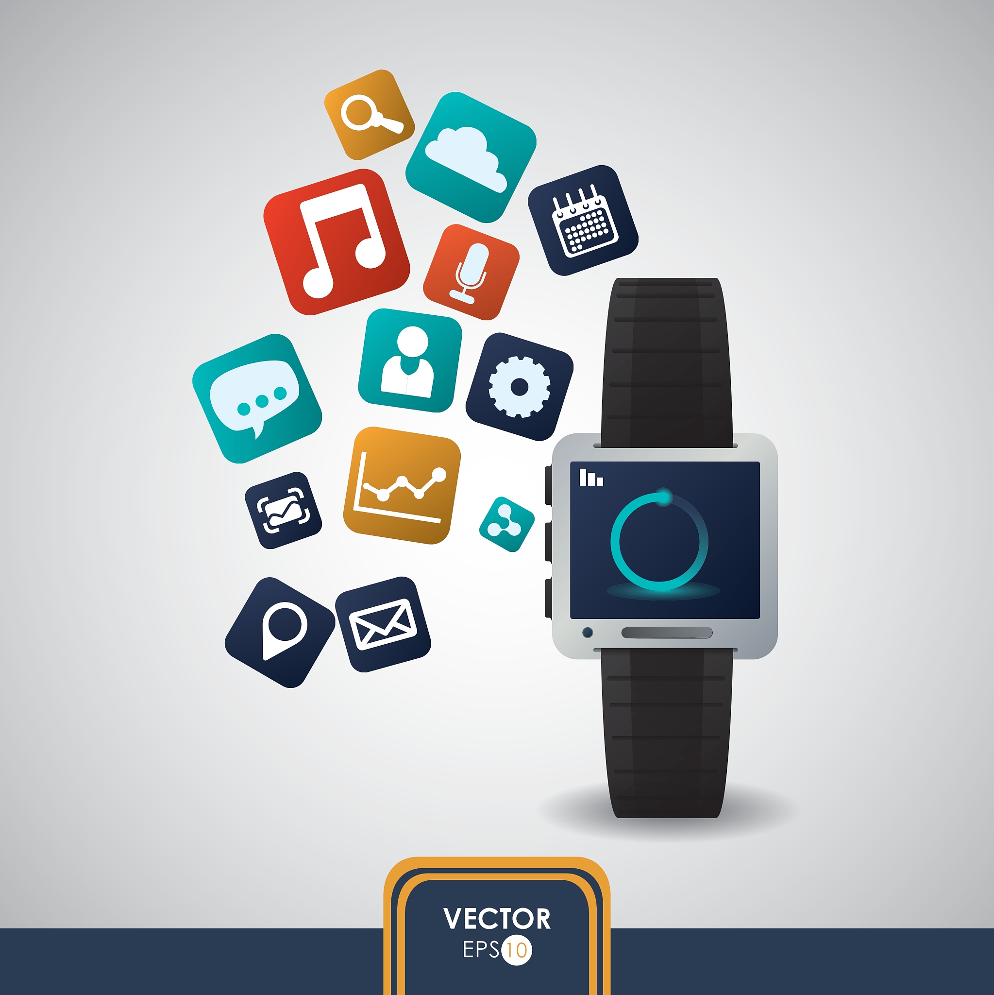 technology icon design
