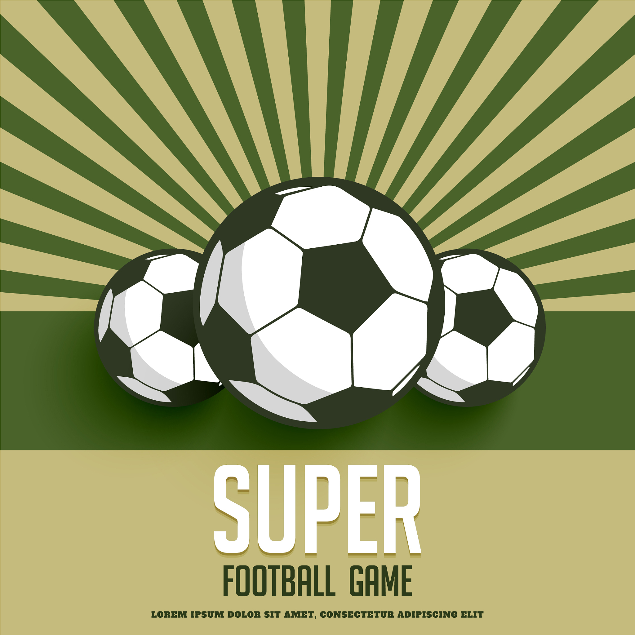 retro style football game background