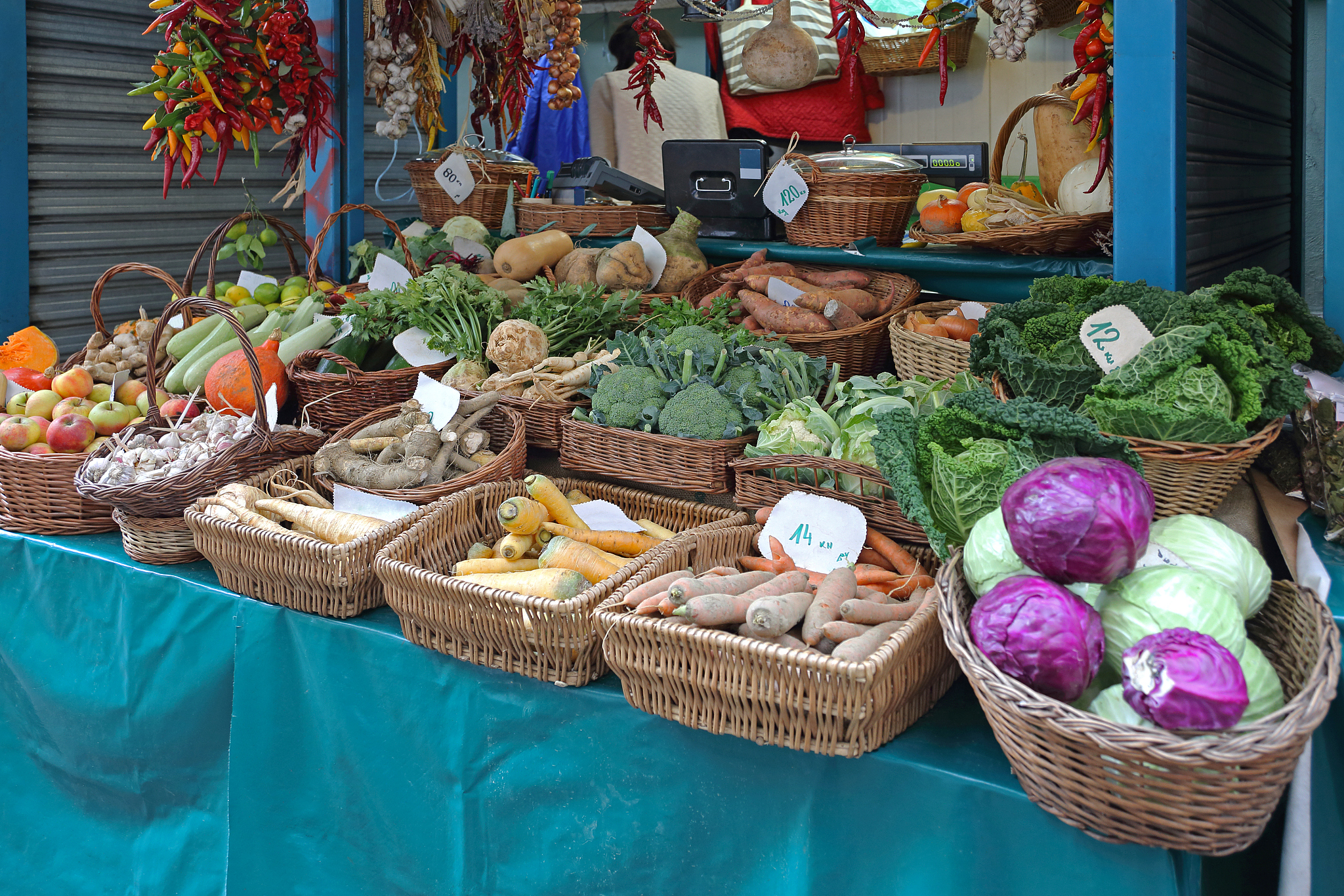 market stall
