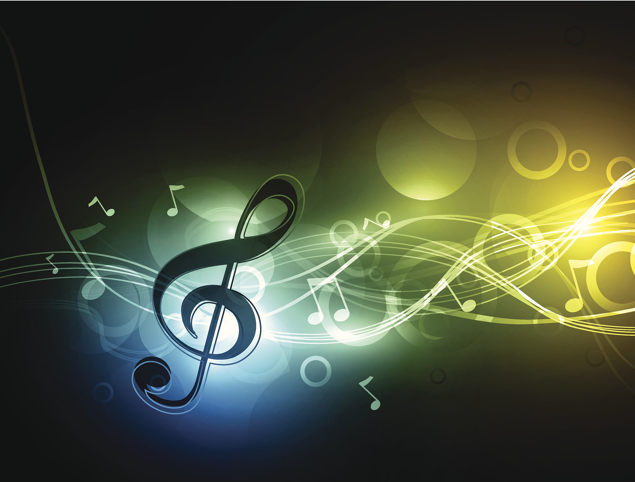 abstract music background