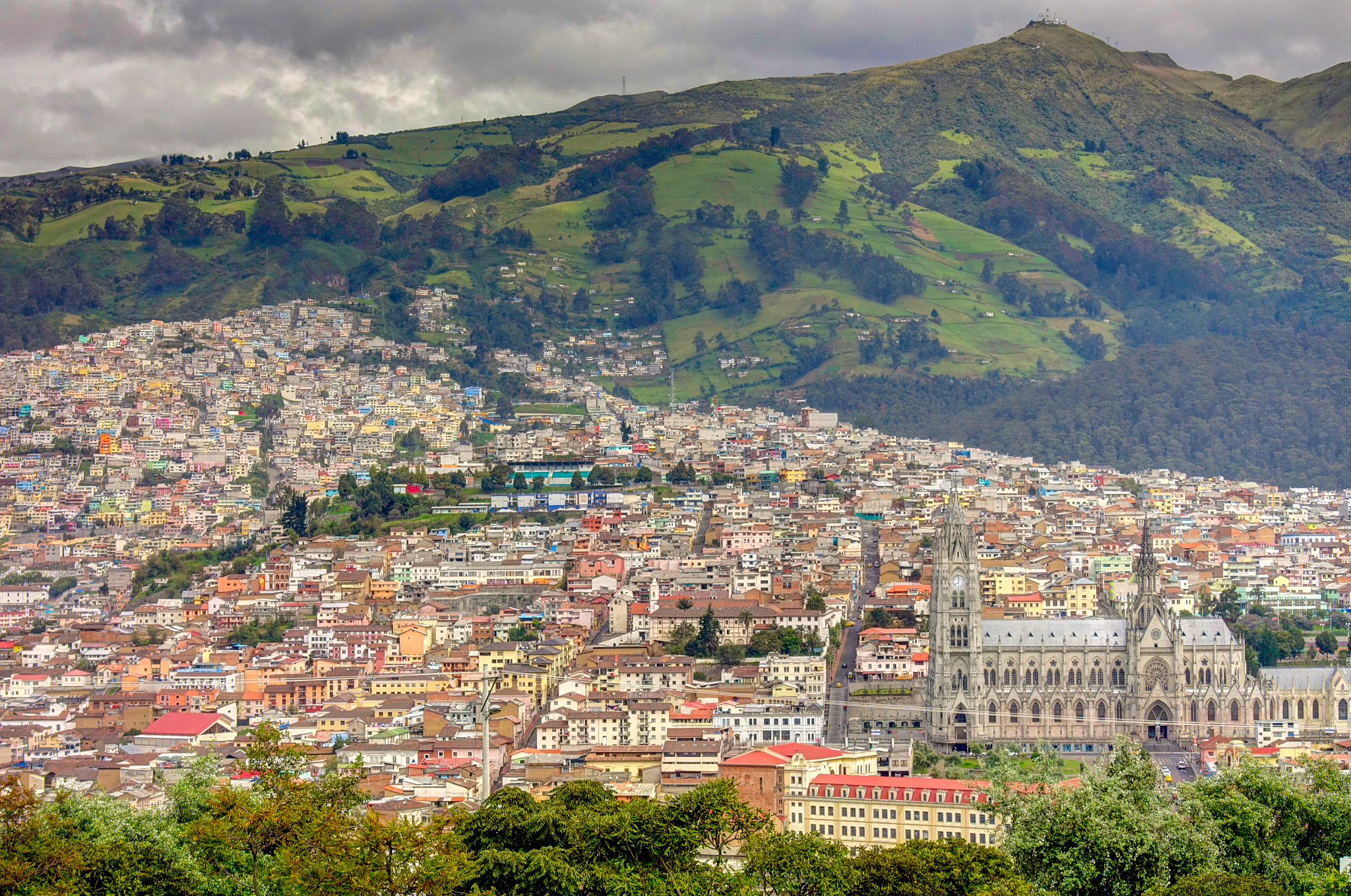 colonial center of quito, ecuador