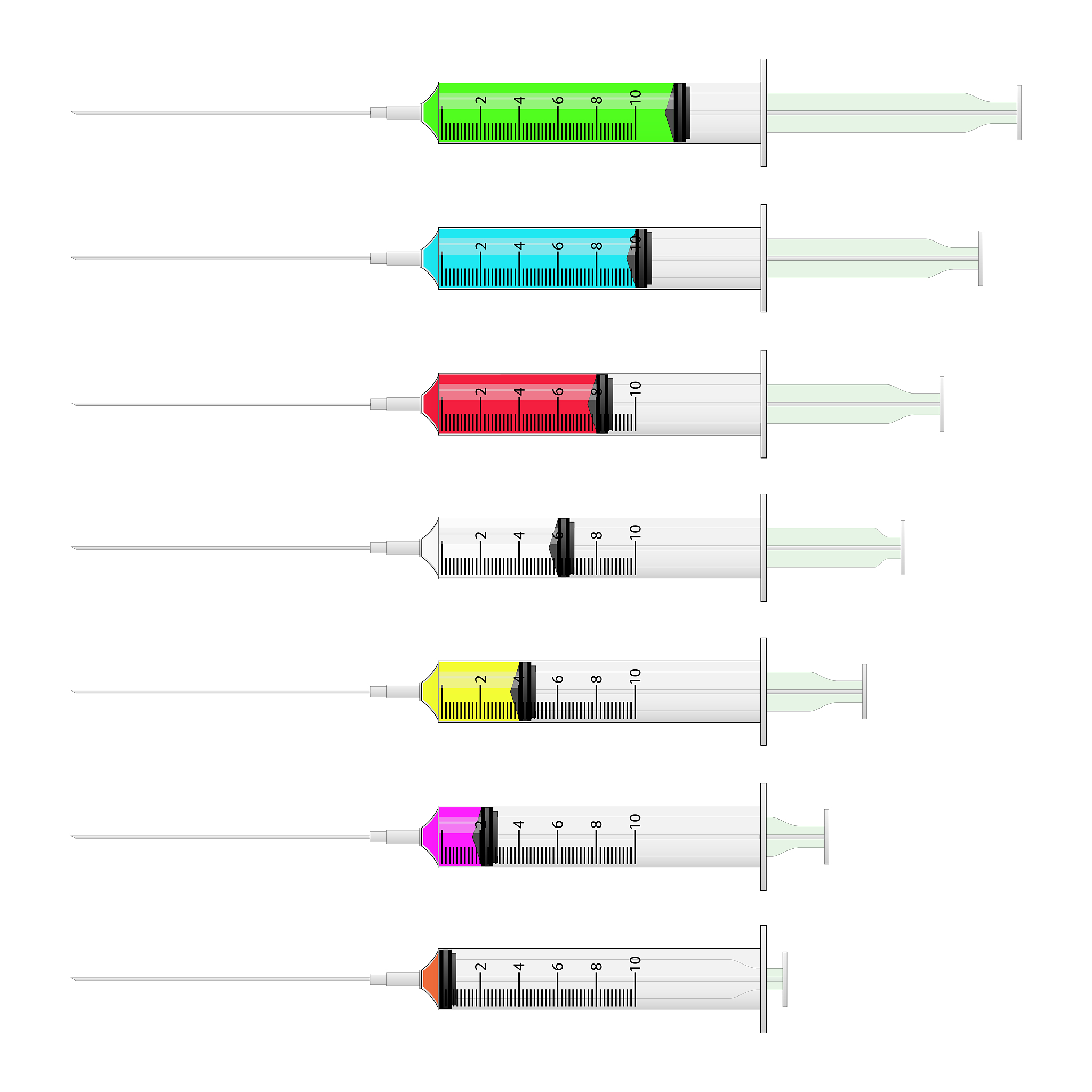 注射器马克笔绘画技巧：塑造精细立体图片
