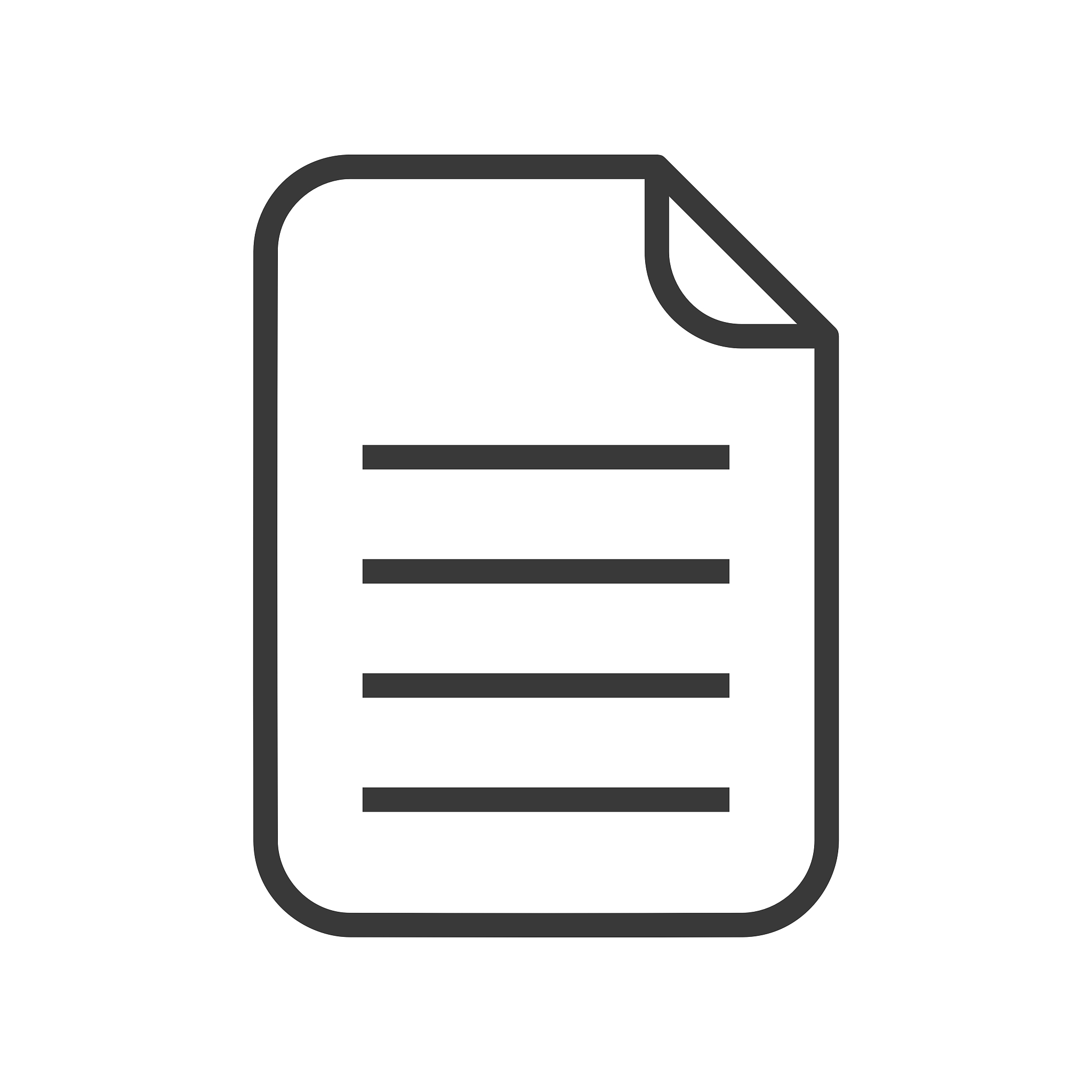 document file icon vector