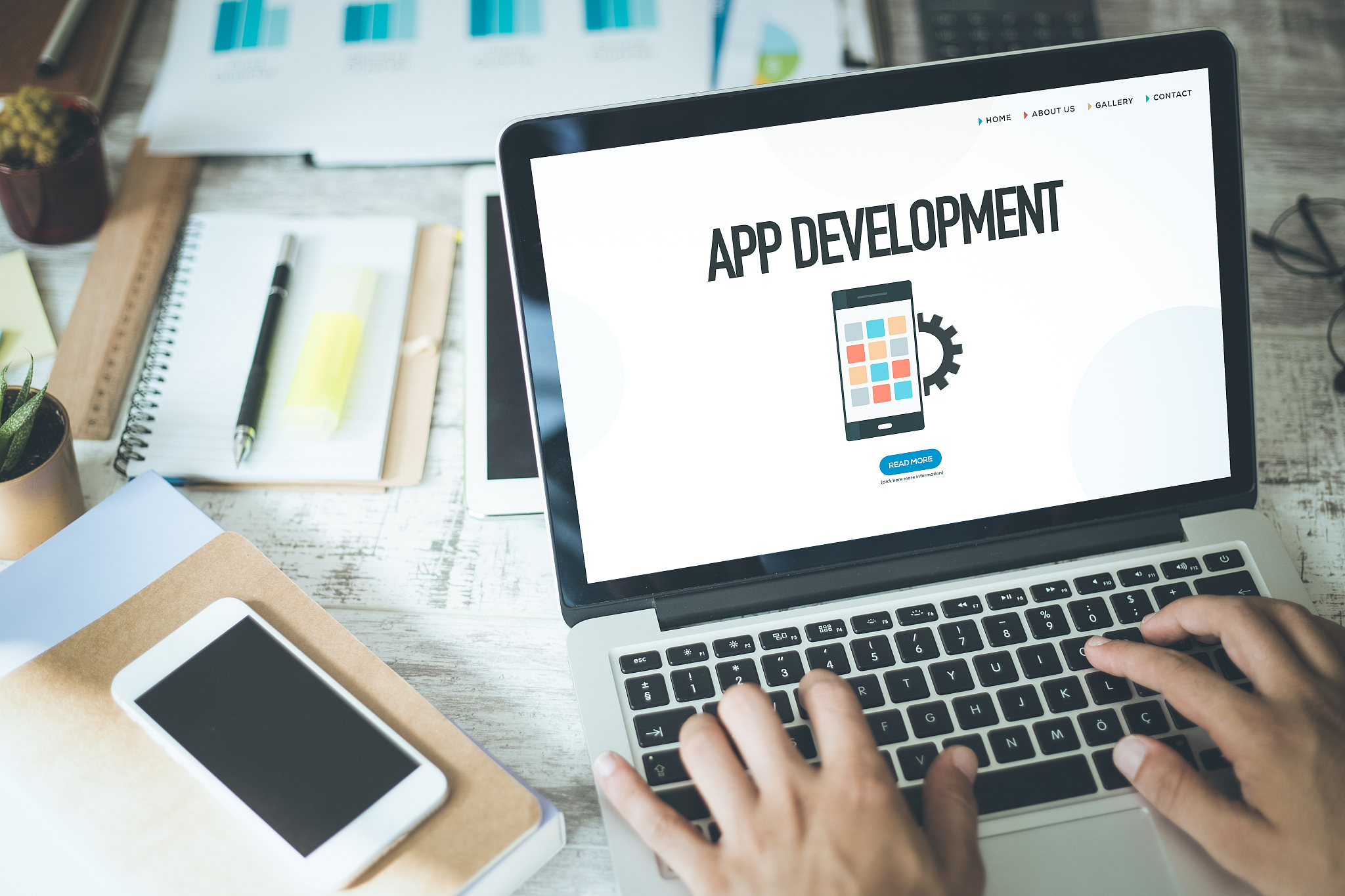 app development concept