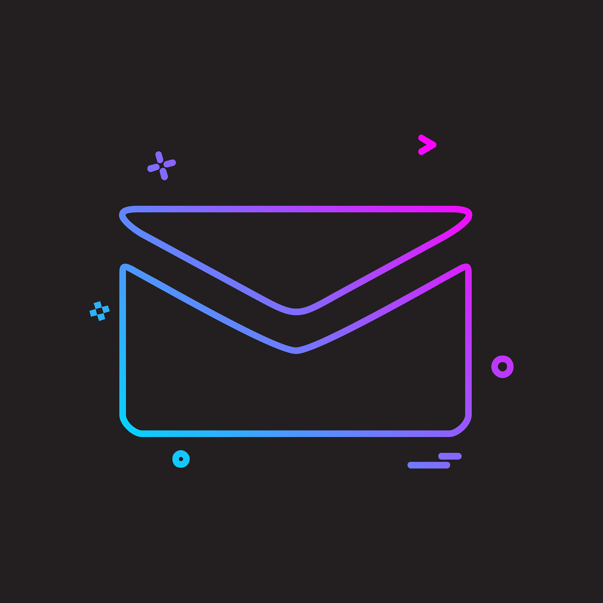 message icon design