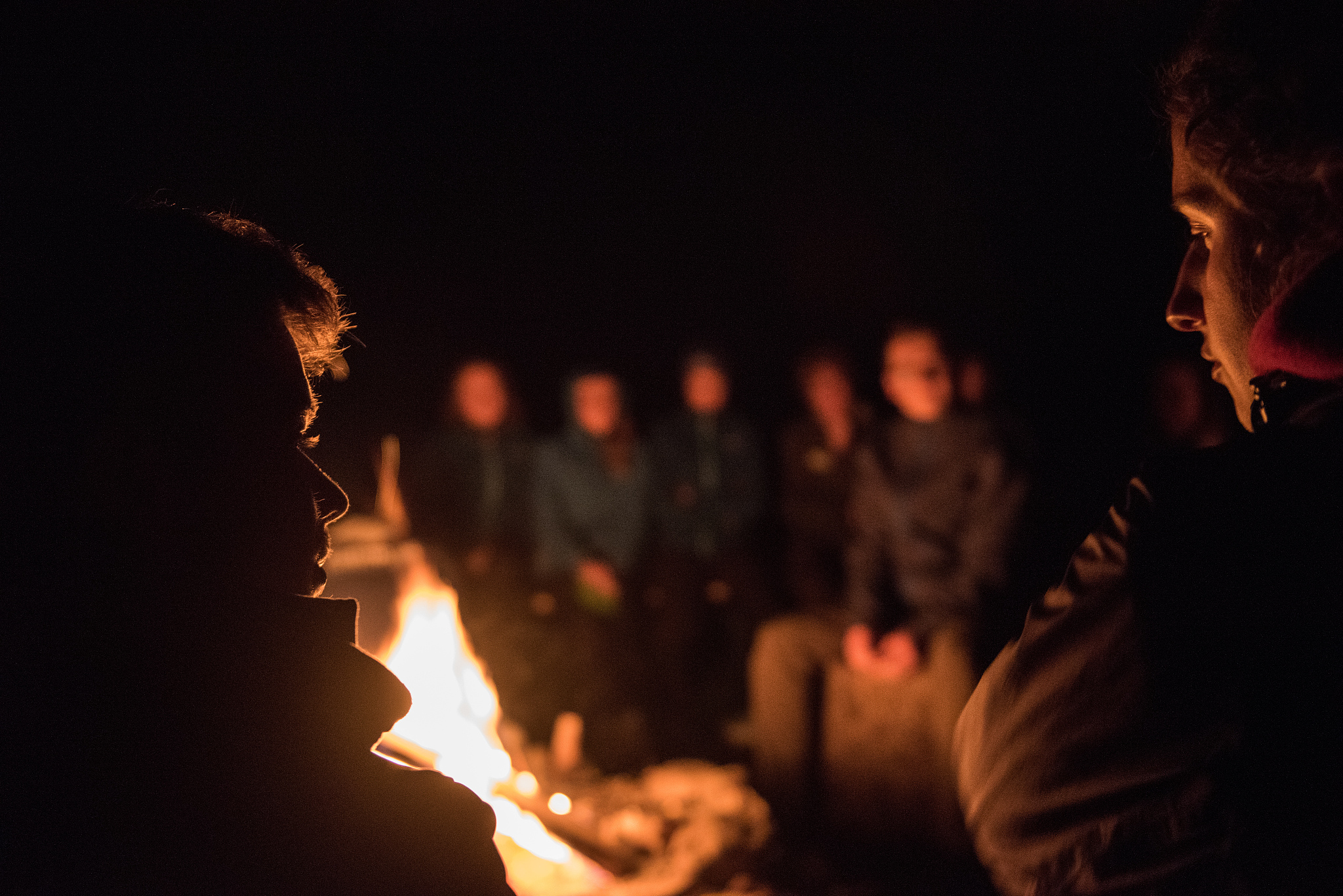 篝火晚会：燃青春激情，筑梦共同未来