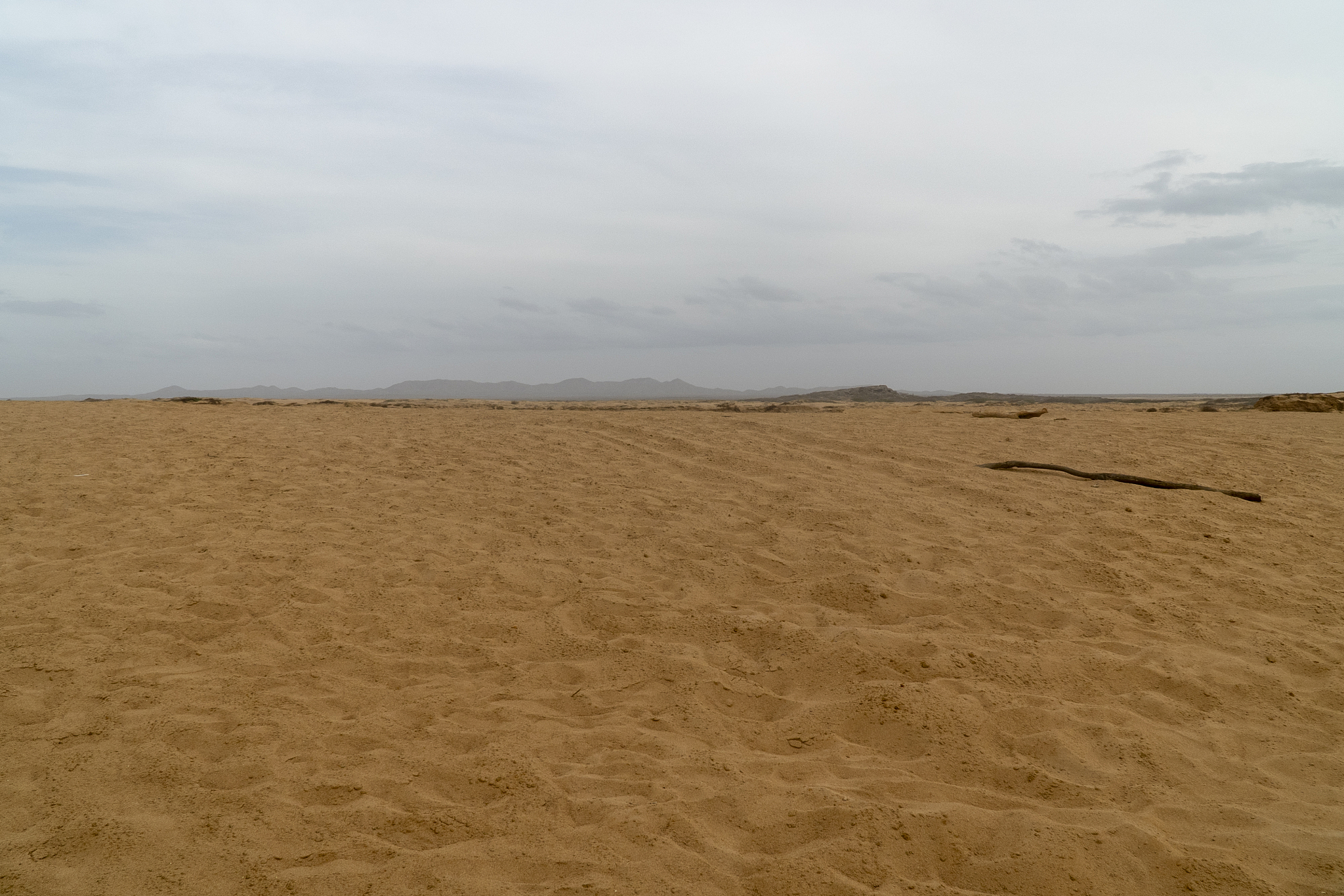panoramic view of desert